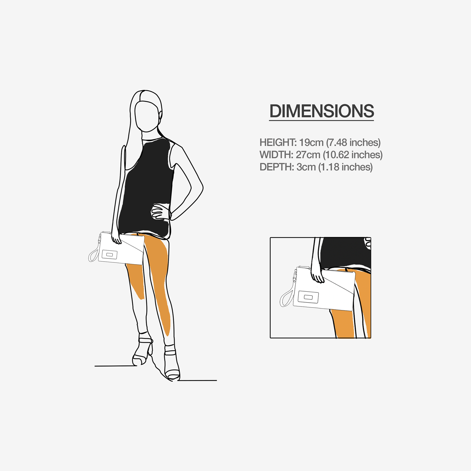 LUXURY MULTIUSE DESIGNER SMALL BAG image 8