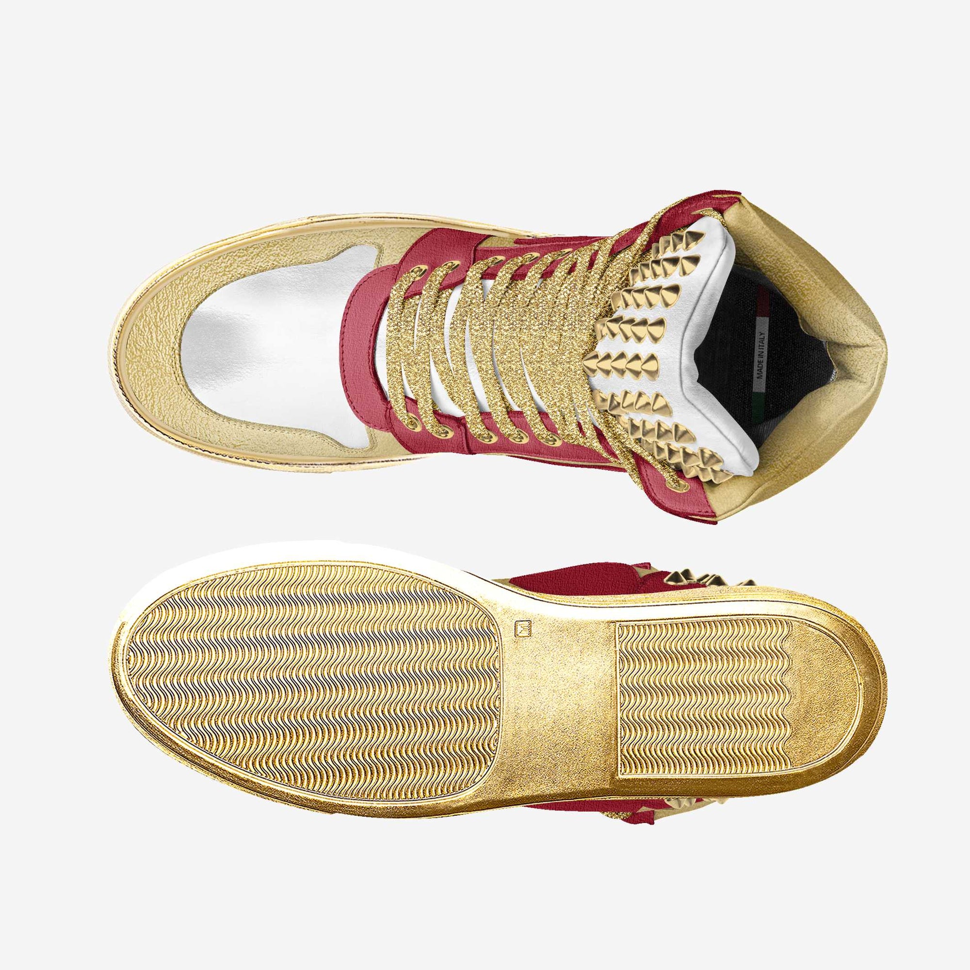 LUXURY SPIKE FASHION HIGH TOP image 3