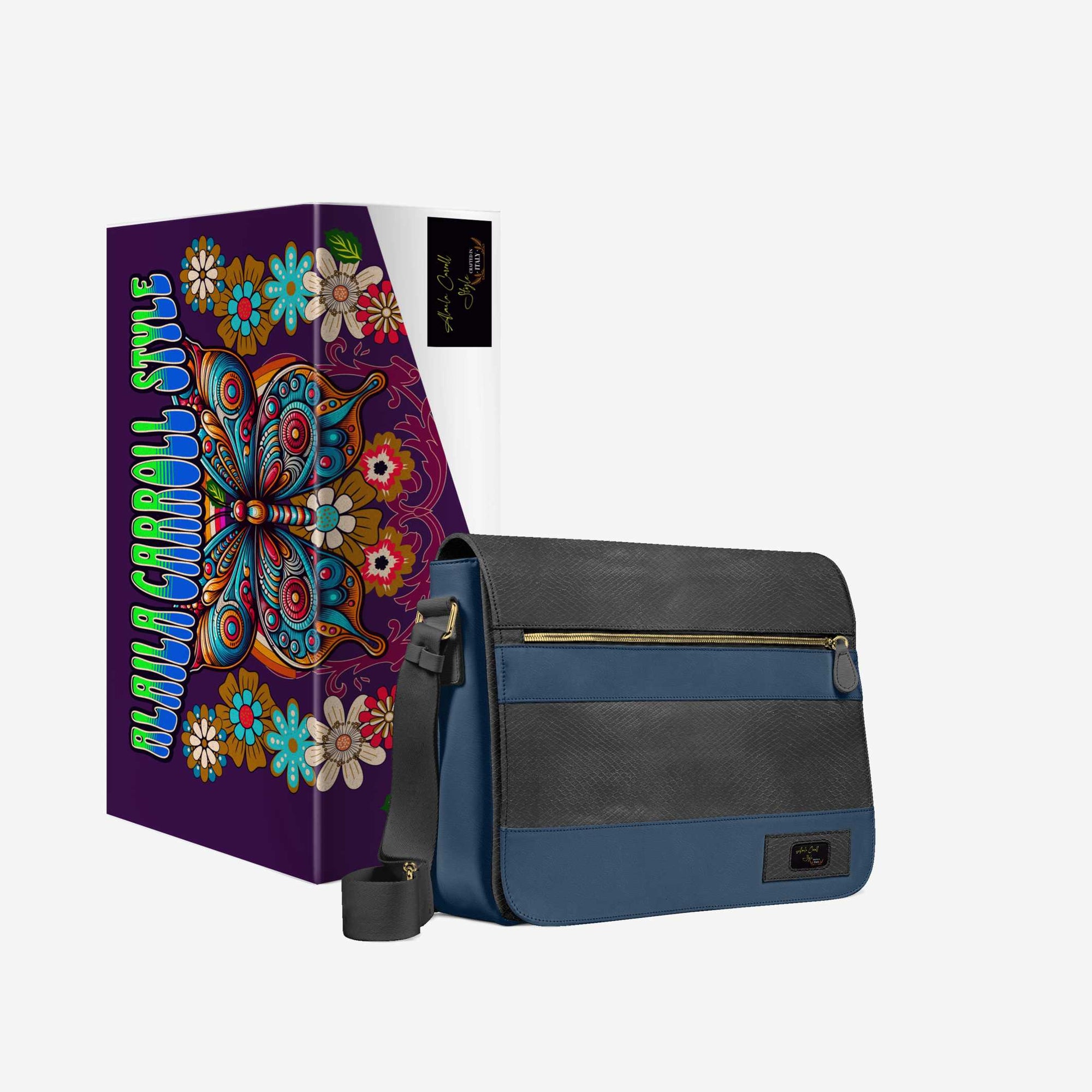 DESIGNER LUXURY URBAN MESSENGER BAG image 8