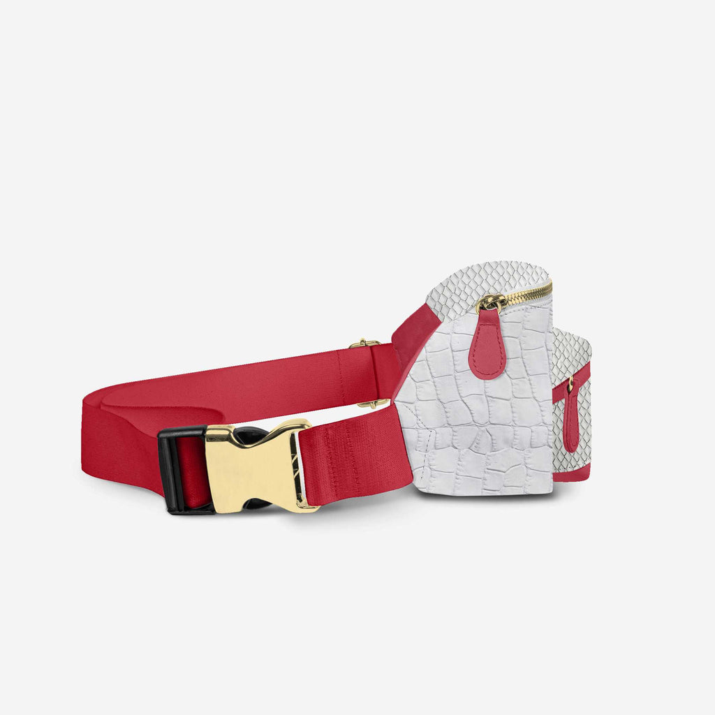 DESIGNER LUXE MULTI-POCKET BELT BAG image 3