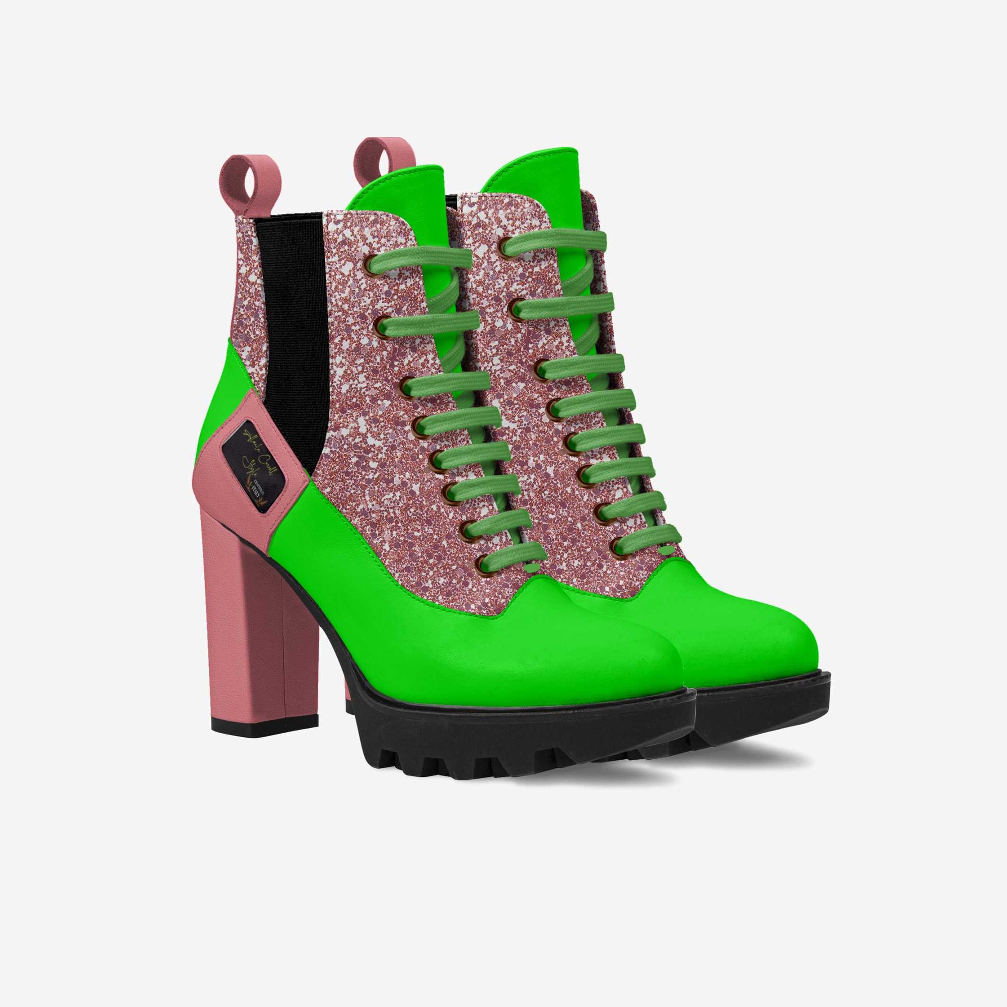 Luxury Laced Designer Boot image 0
