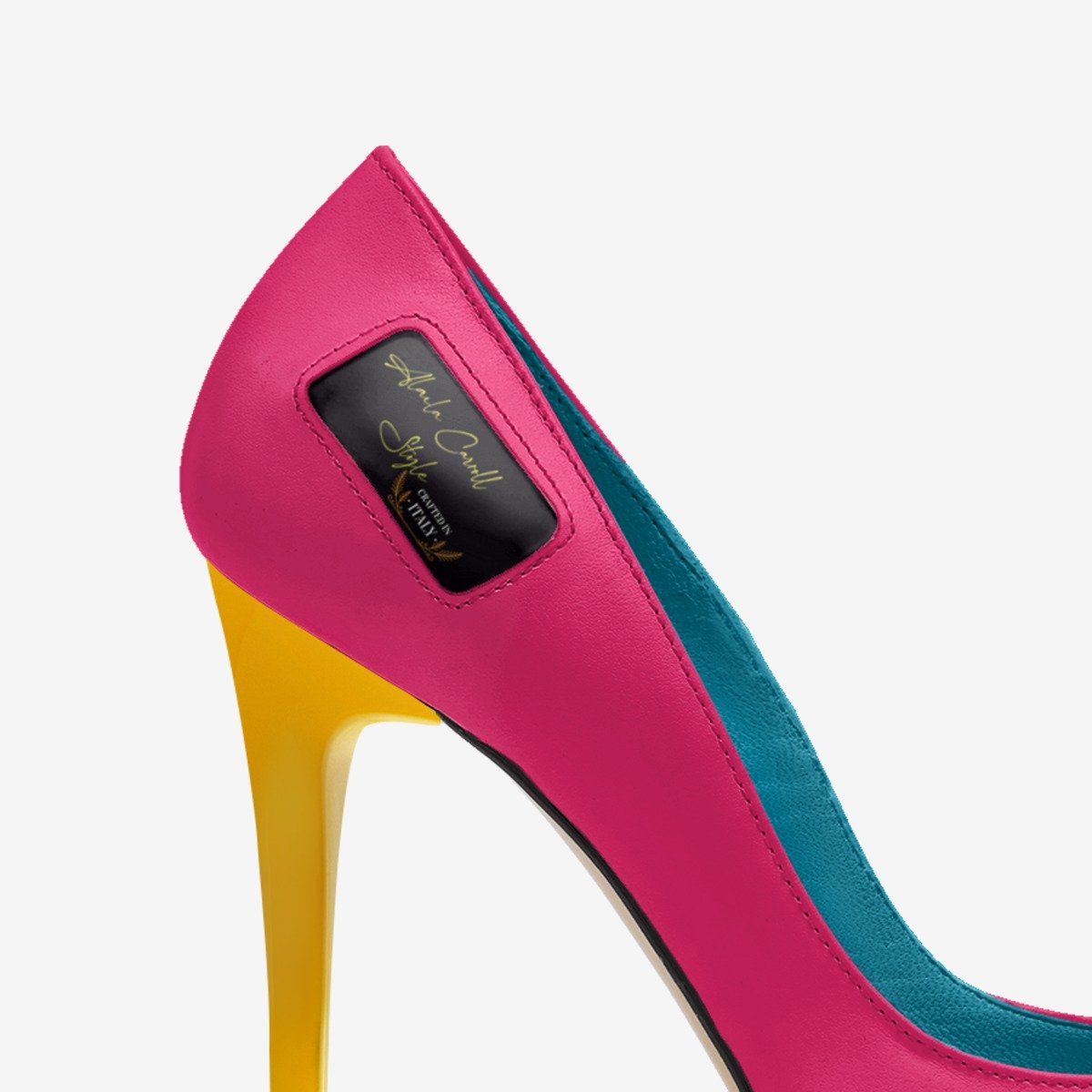 Pink Full Cut High Heel image 1