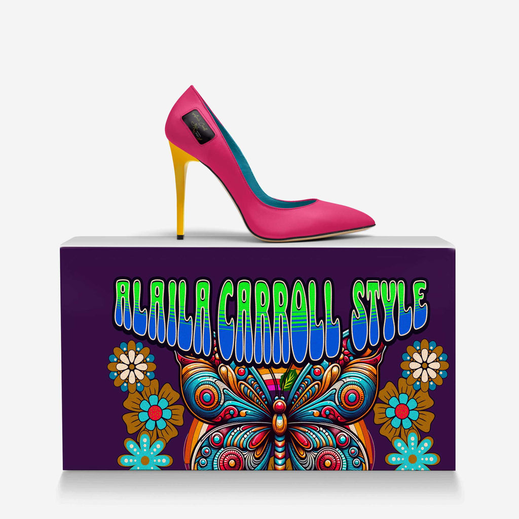 Pink Full Cut High Heel image 5