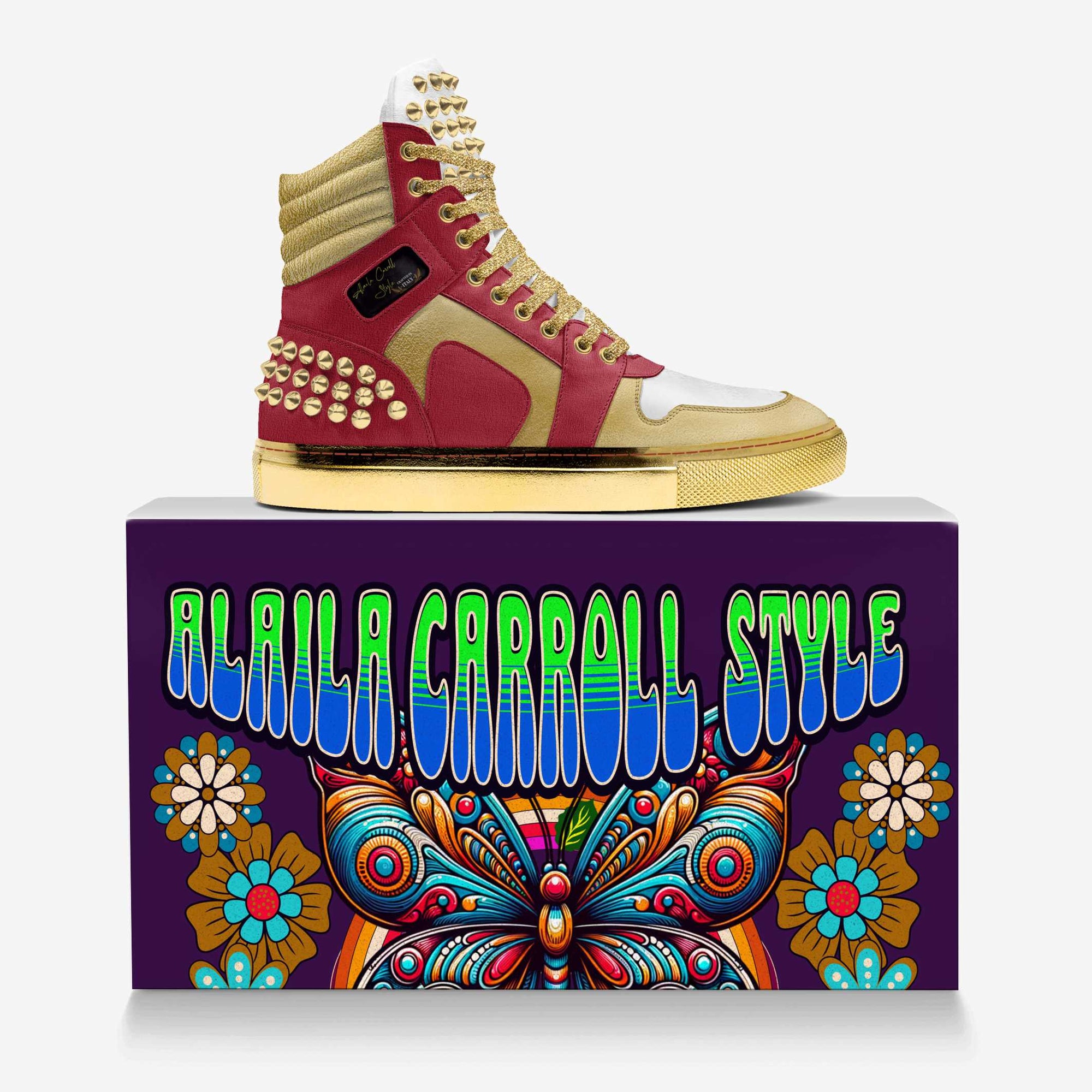 LUXURY SPIKE FASHION HIGH TOP image 6