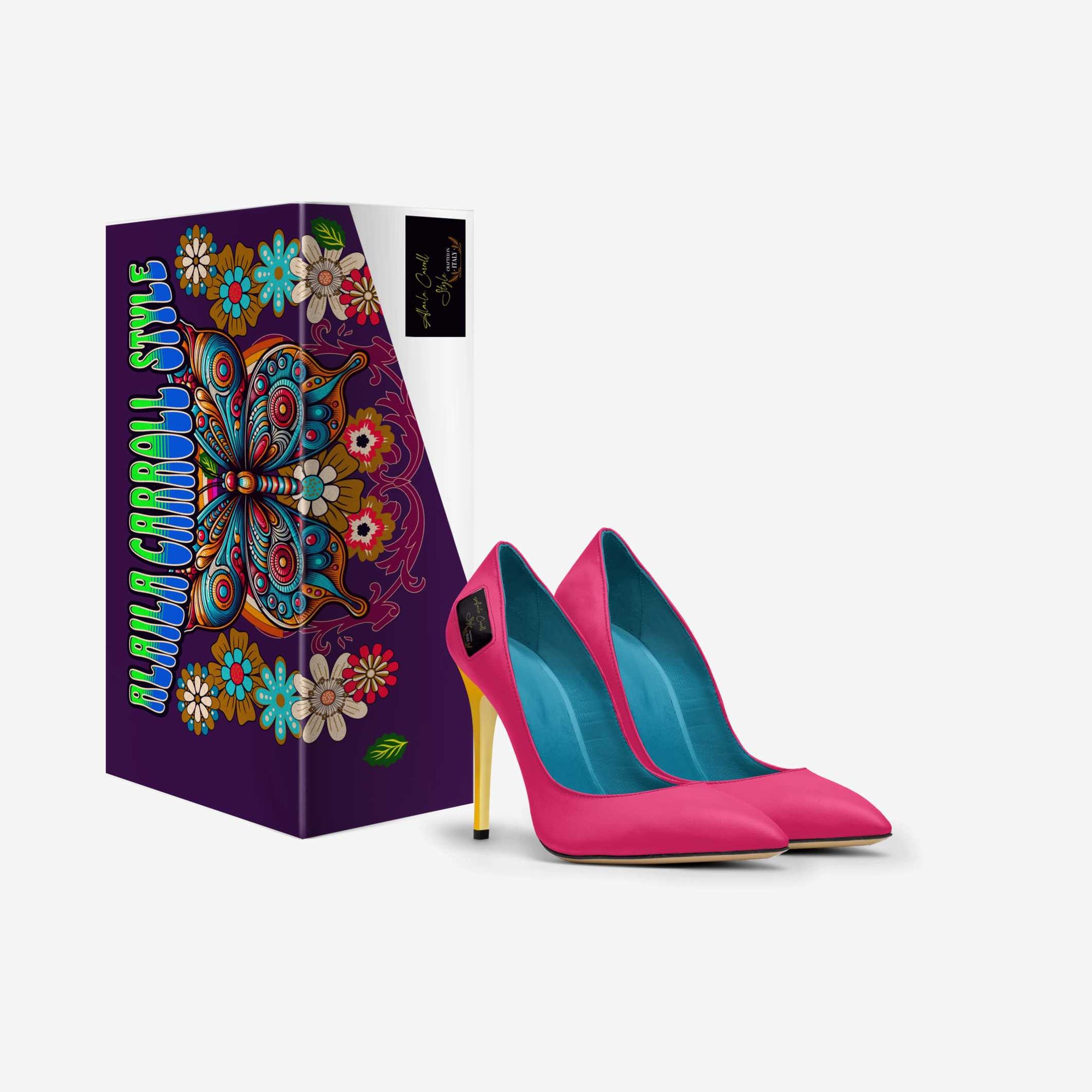 Pink Full Cut High Heel image 6