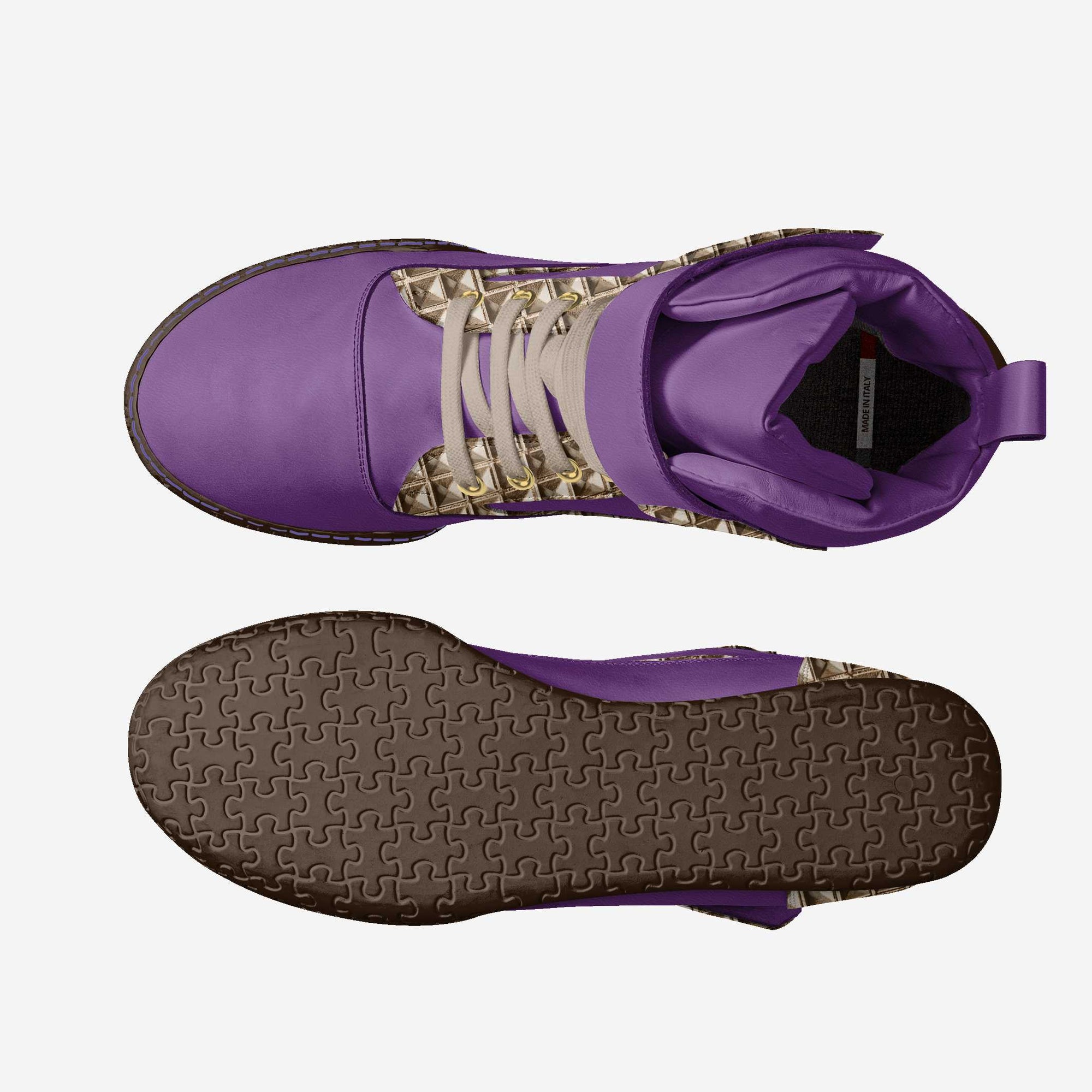 PURPLE MODERN STRAP HIGH TOP image 3