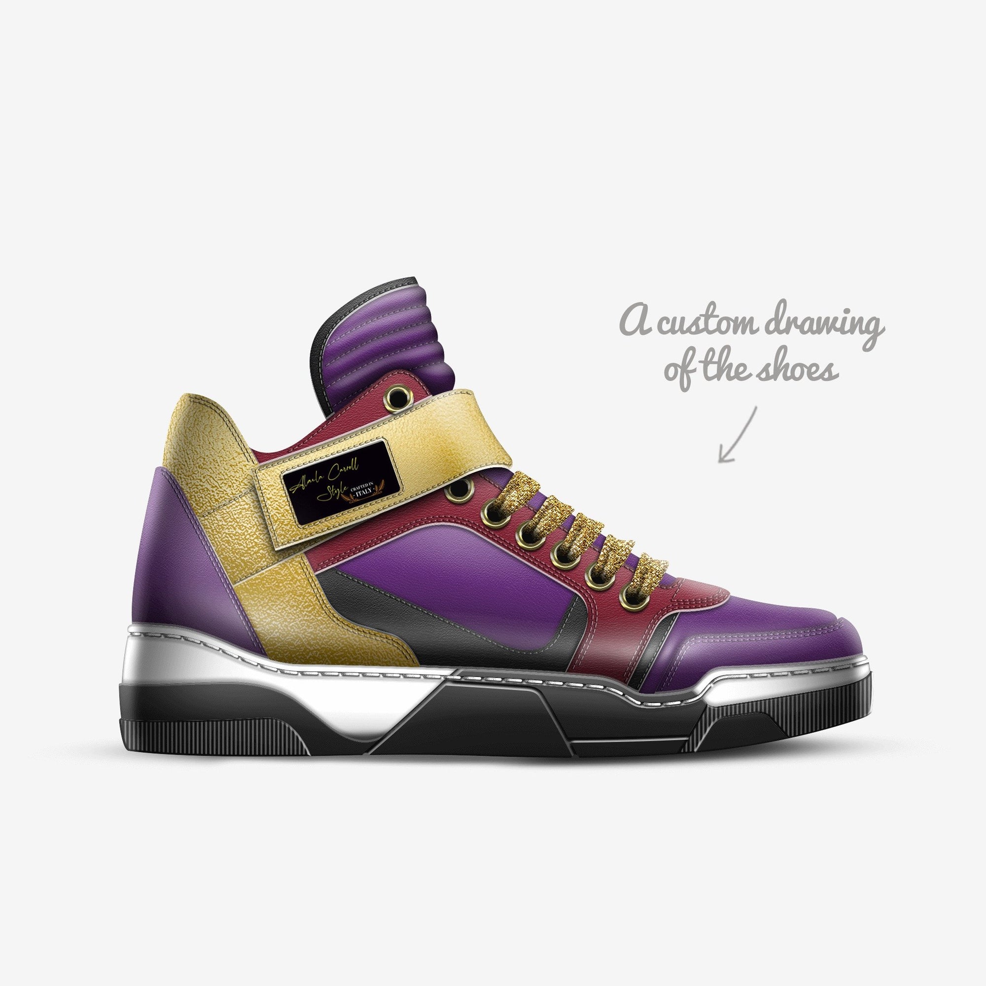 Luxury Fashion Strap High Top image 8
