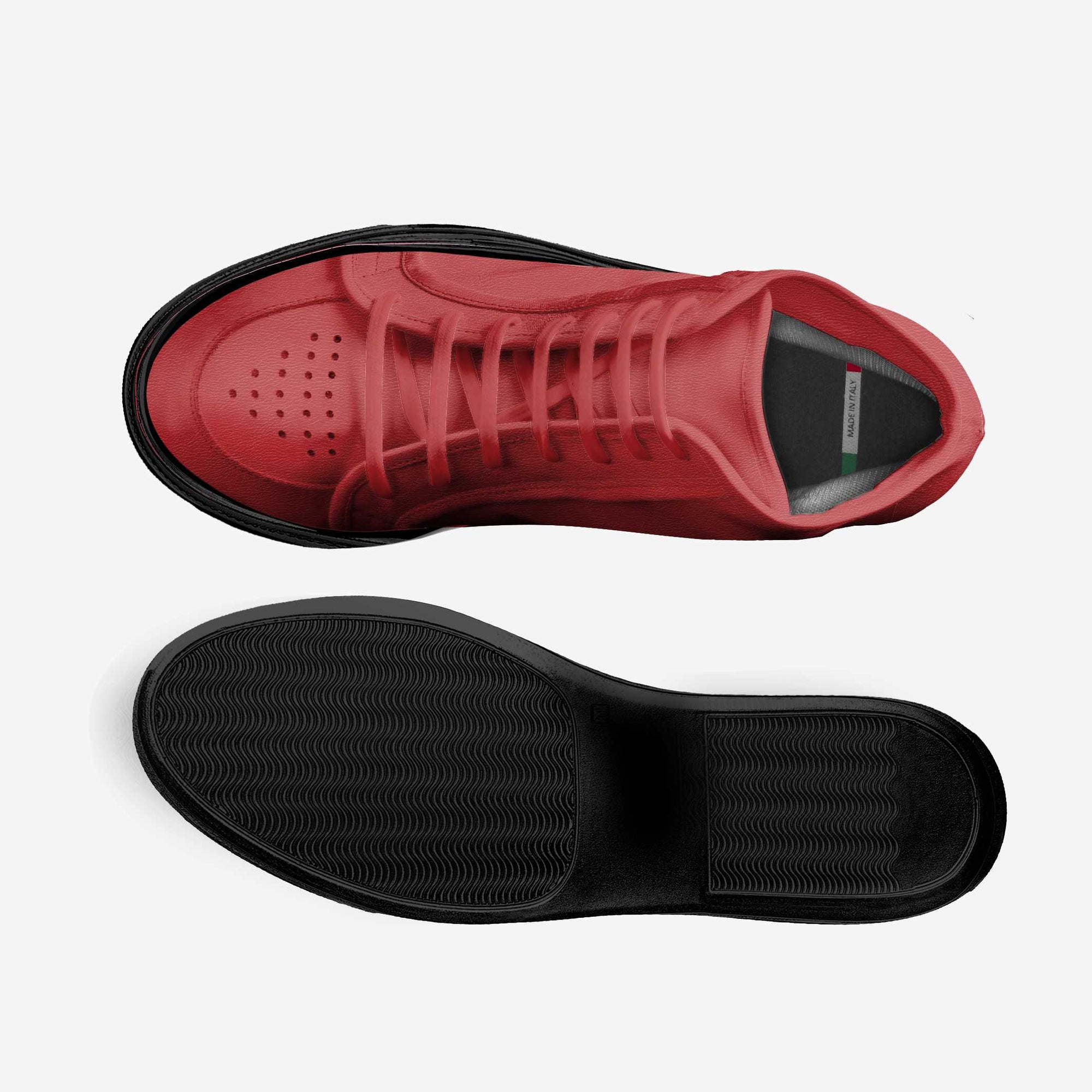 Red Sporty High Top image 3