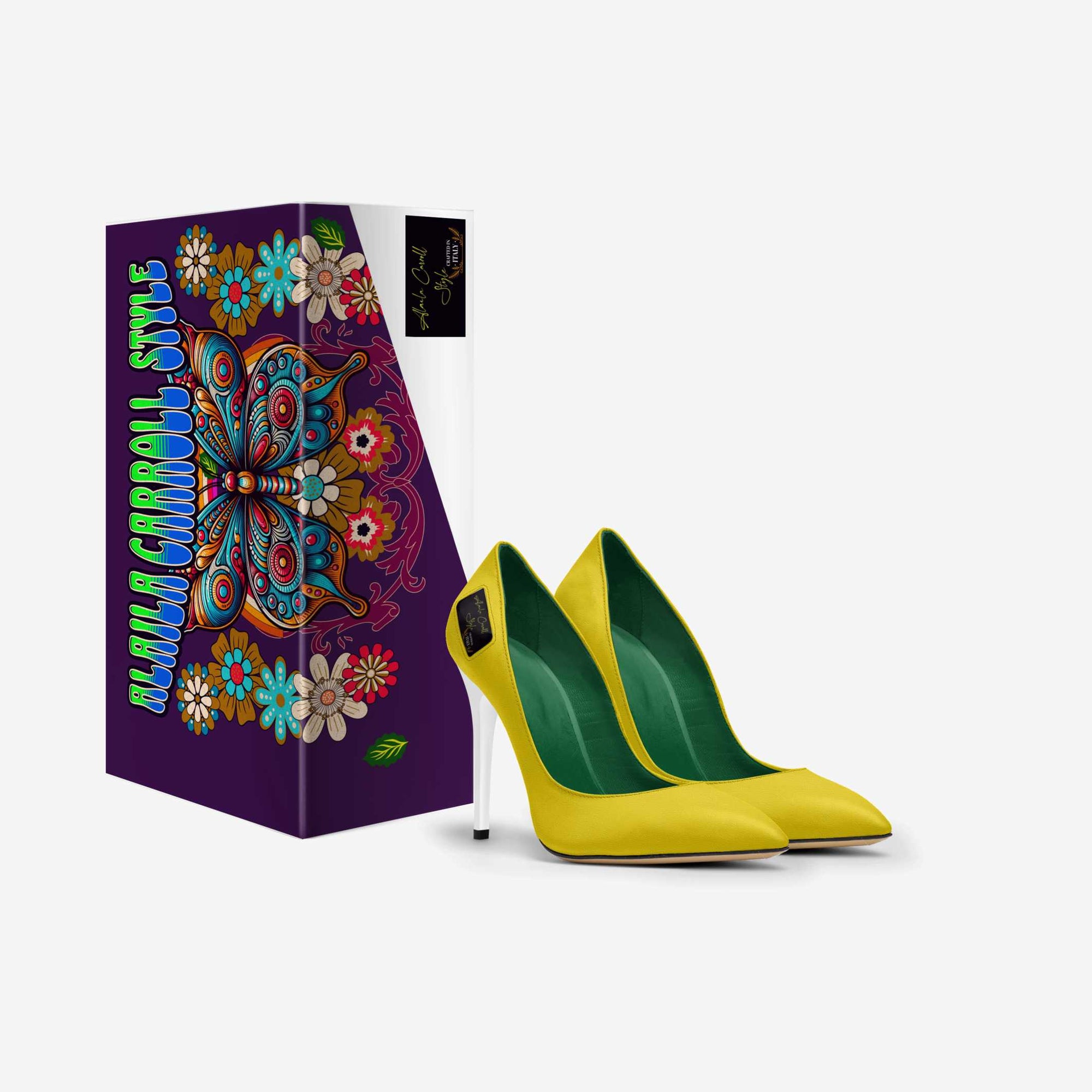 Yellow Full Cut High Heel image 7