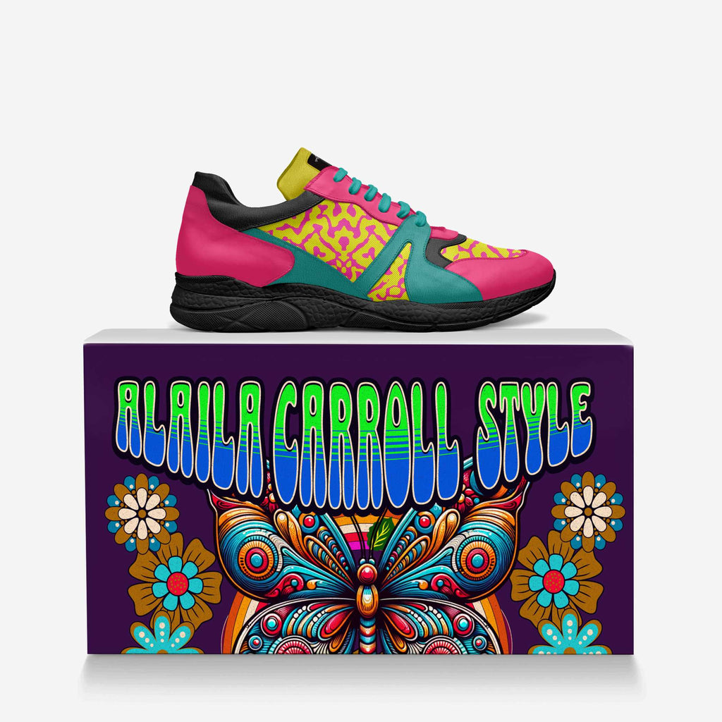 Pink, Teal, & Yellow Classic Runner Style image 4