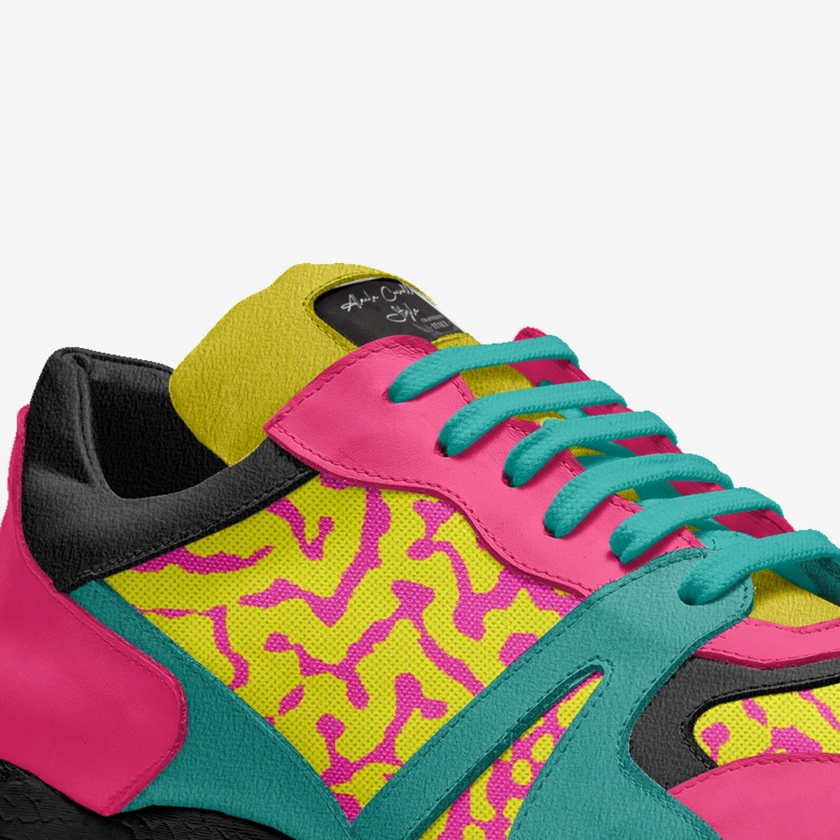 Pink, Teal, & Yellow Classic Runner Style image 2