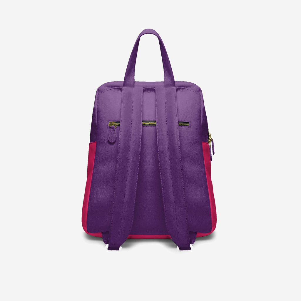 DOUBLE ZIP LUXE LARGE BACKPACK Rainbow