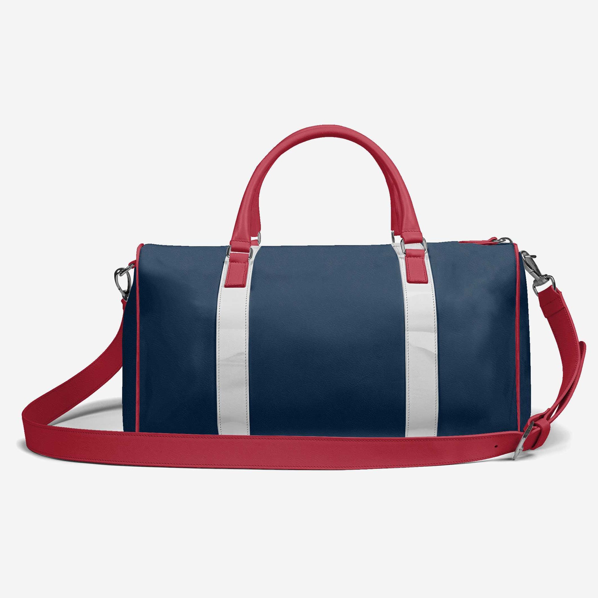 DESIGNER LUXE TRAVEL BAG Red, White, & Blue