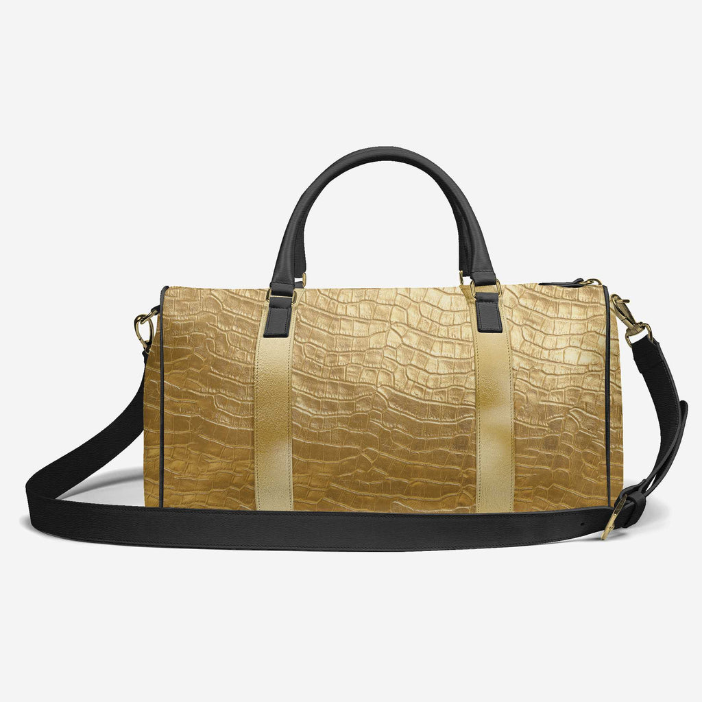 DESIGNER LUXE TRAVEL BAG Gold