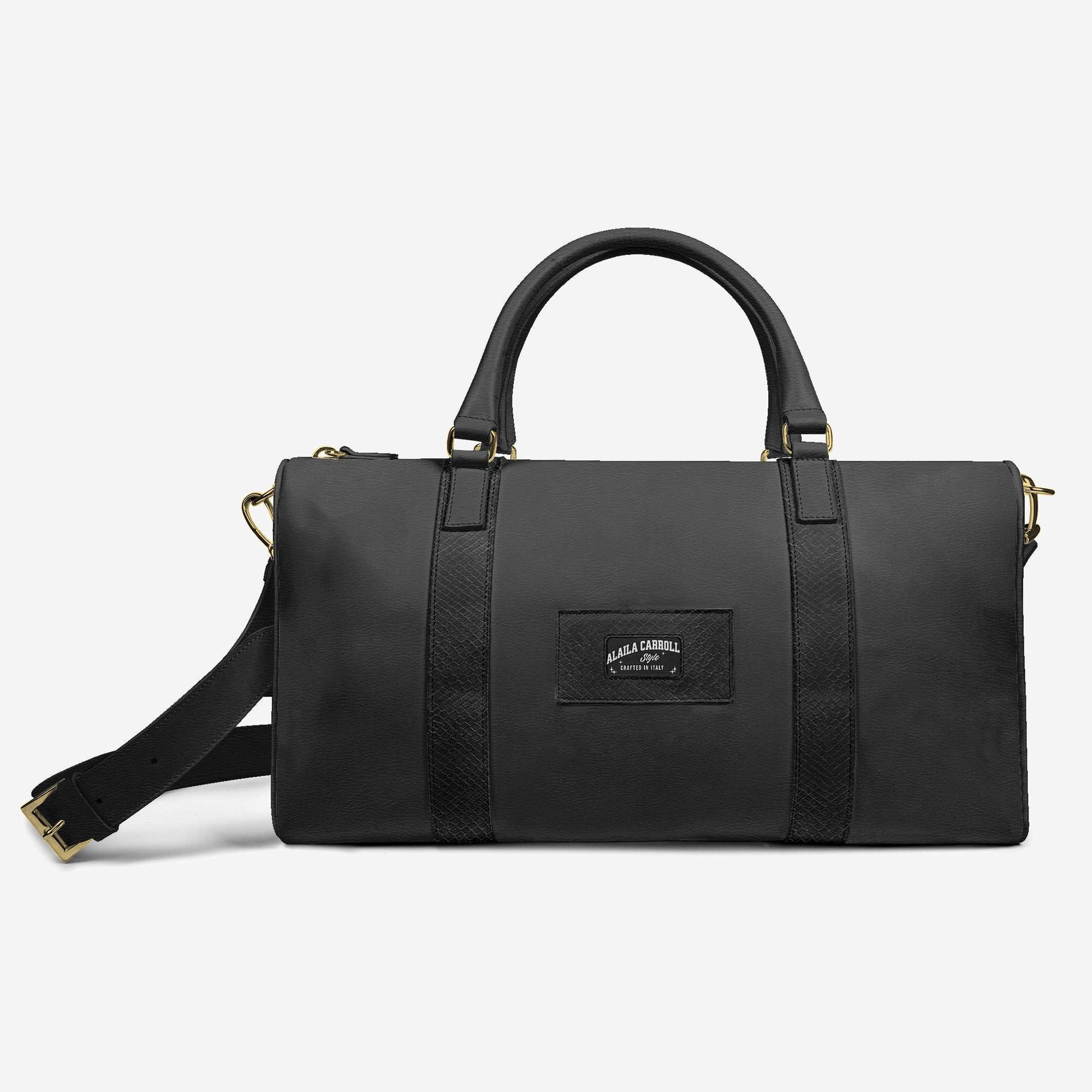 DESIGNER LUXE TRAVEL BAG Black