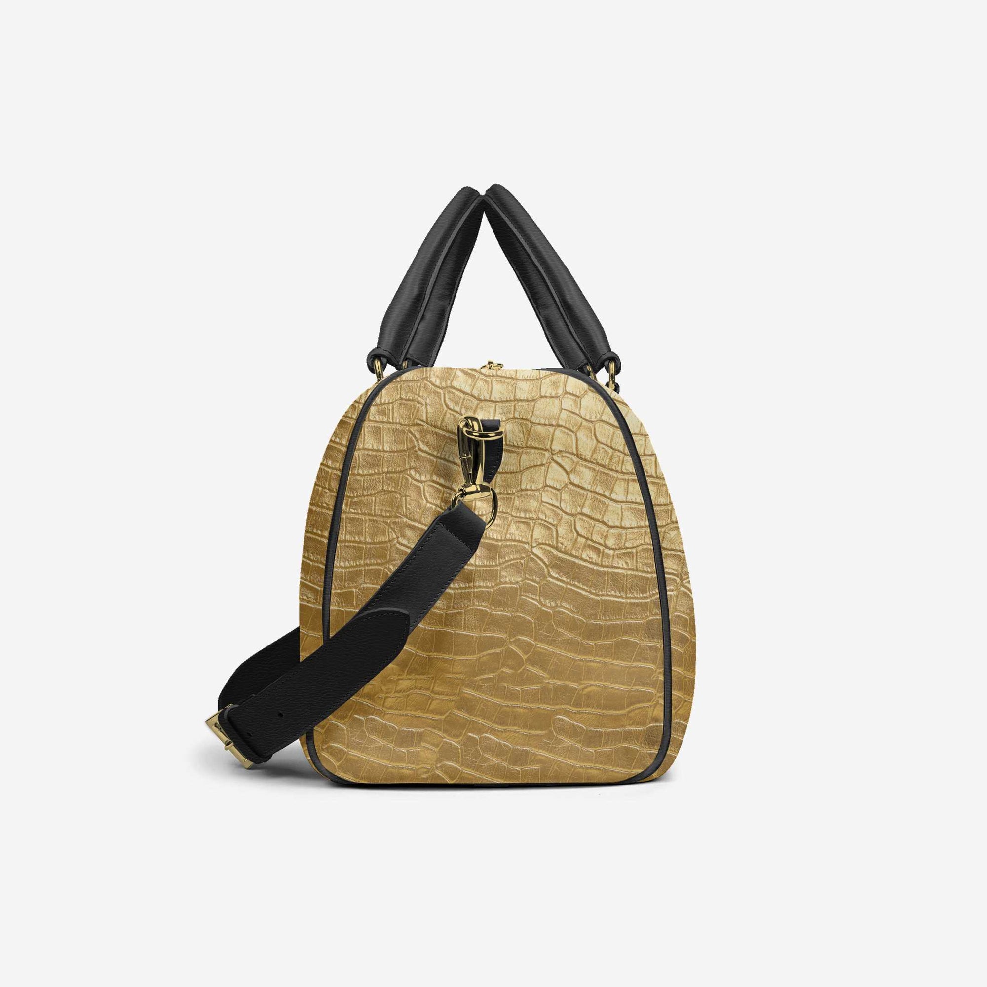 DESIGNER LUXE TRAVEL BAG Gold