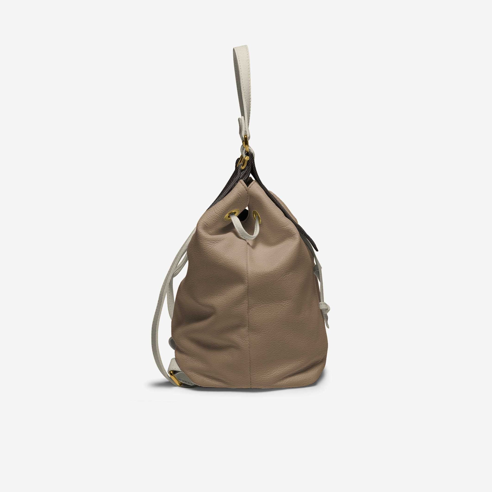 MULTI-USE LUXE FASHION BAG – Mouton, Tabacco, & Lamb