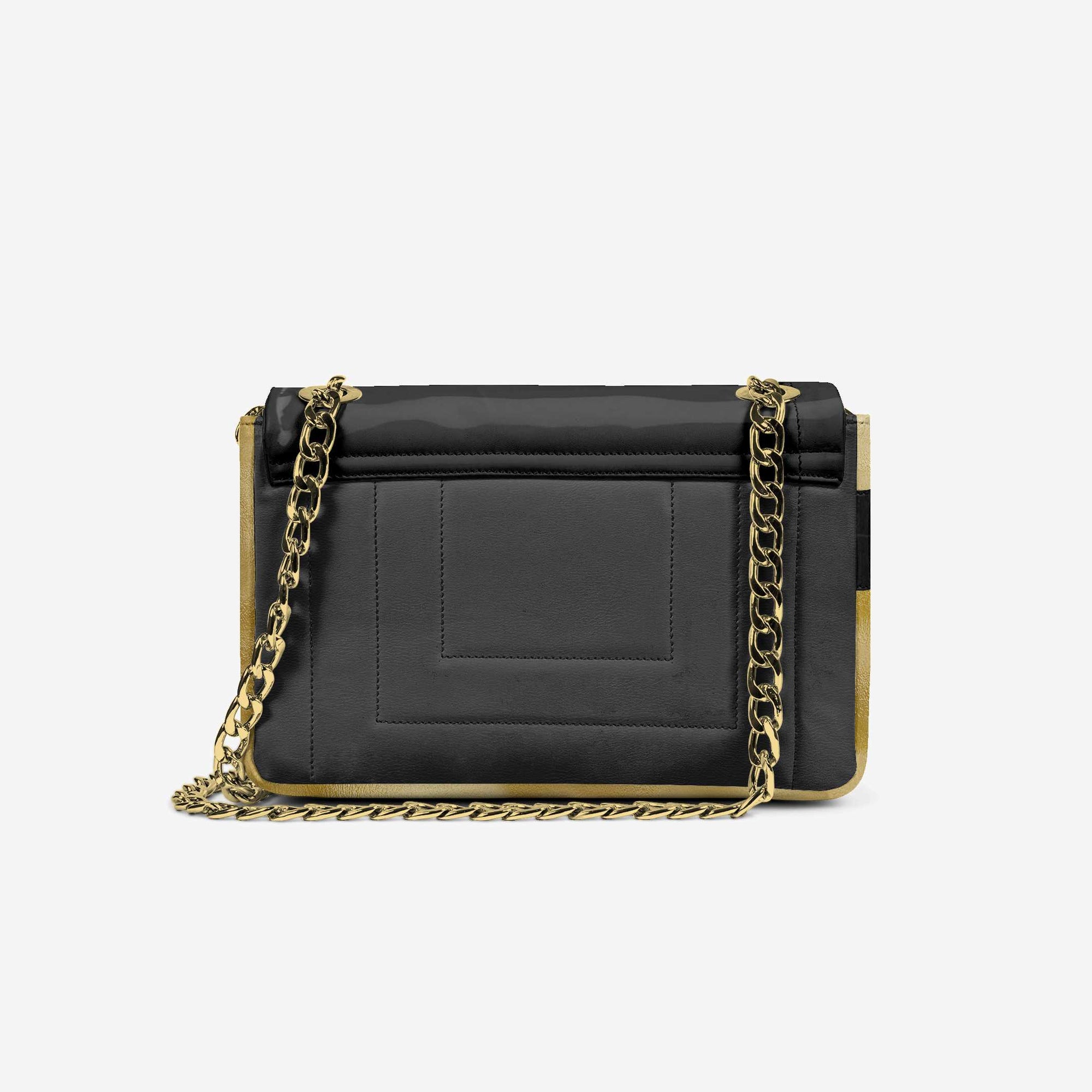DESIGNER LUXE ELEGANT DRESS BAG Black & Gold