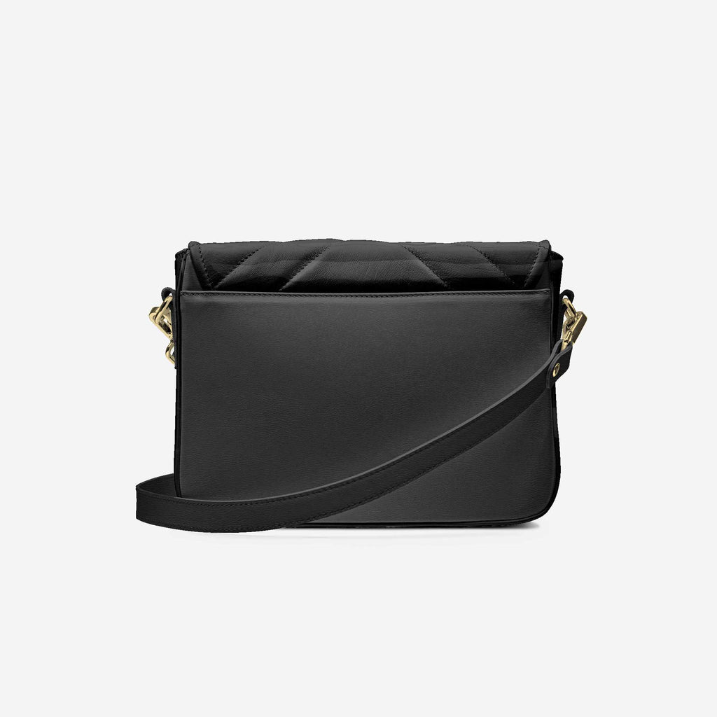 DESIGNER LUXURY FASHION-URBAN BAG – Black & Gold
