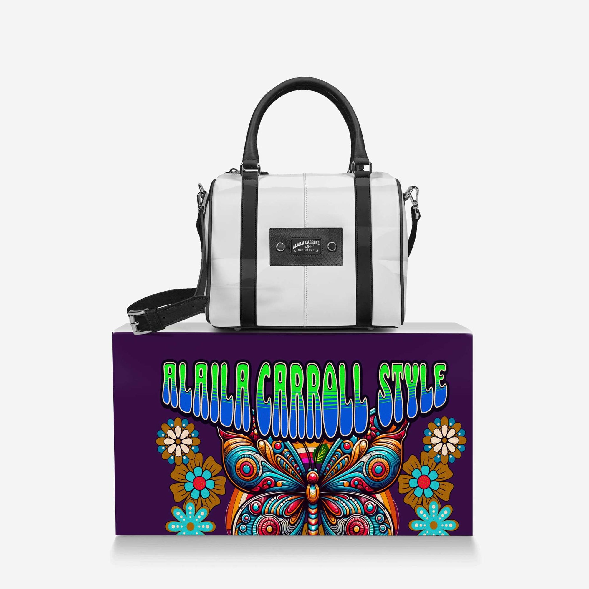 DESIGNER LUXURY STYLISH BAG White & Black