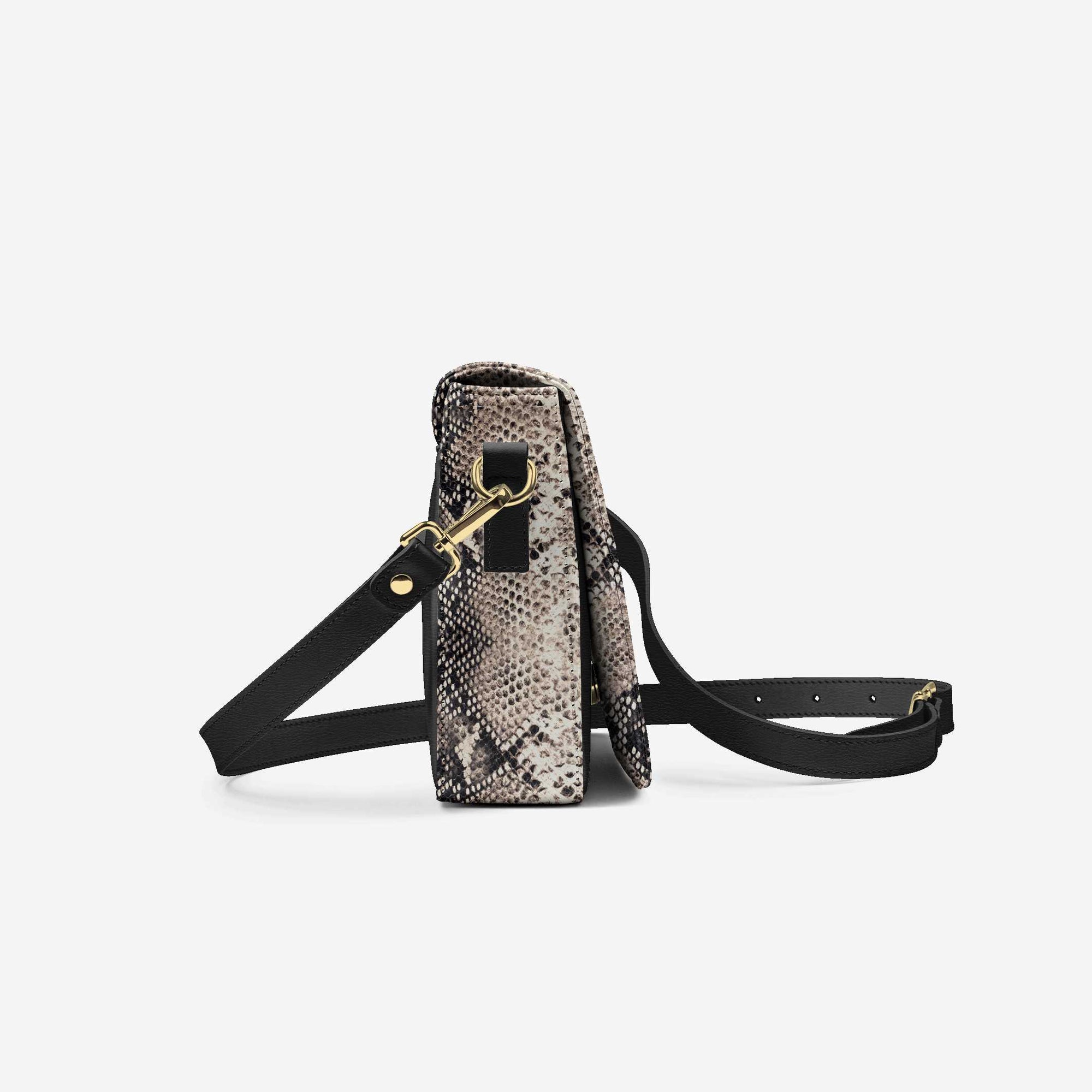 DESIGNER LUXURY FASHION-URBAN BAG Python Print