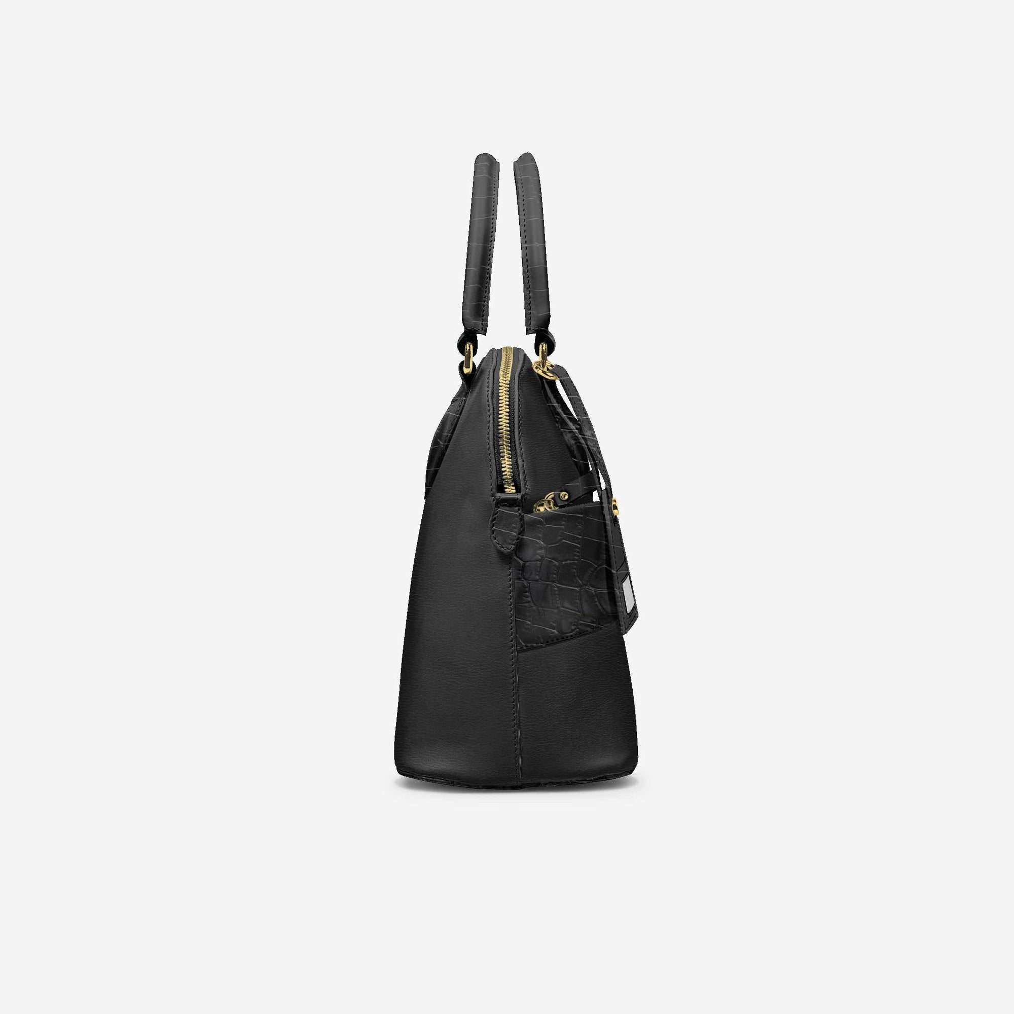 Designer Luxury Chic Pendant Bag Black