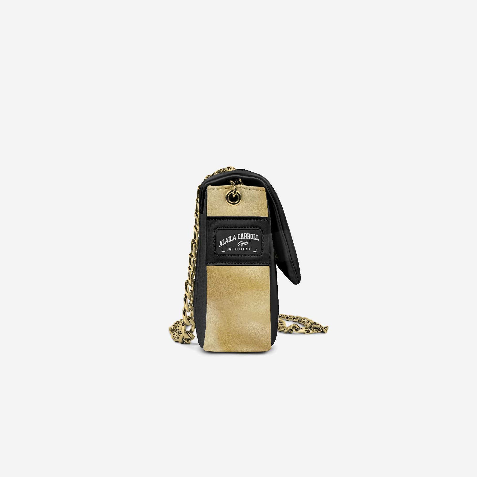 DESIGNER LUXE ELEGANT DRESS BAG Black & Gold
