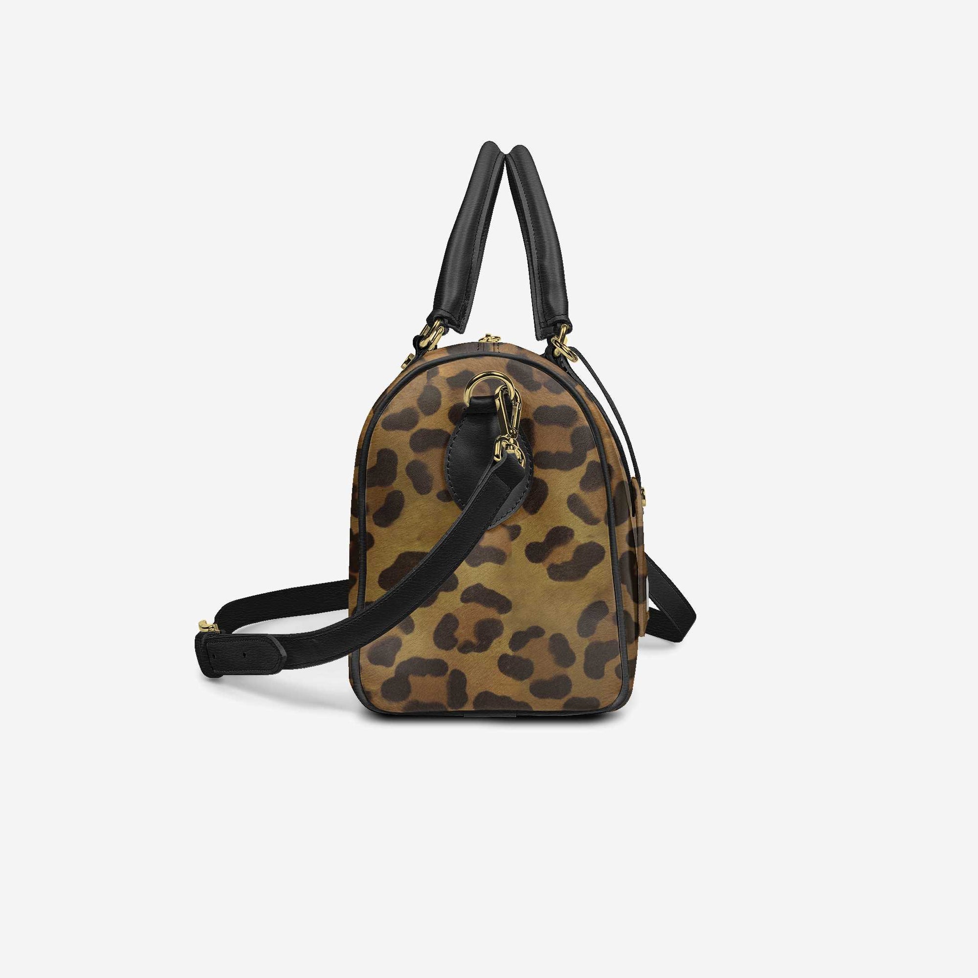 DESIGNER LUXURY STYLISH PENDANT BAG Leopard and Black