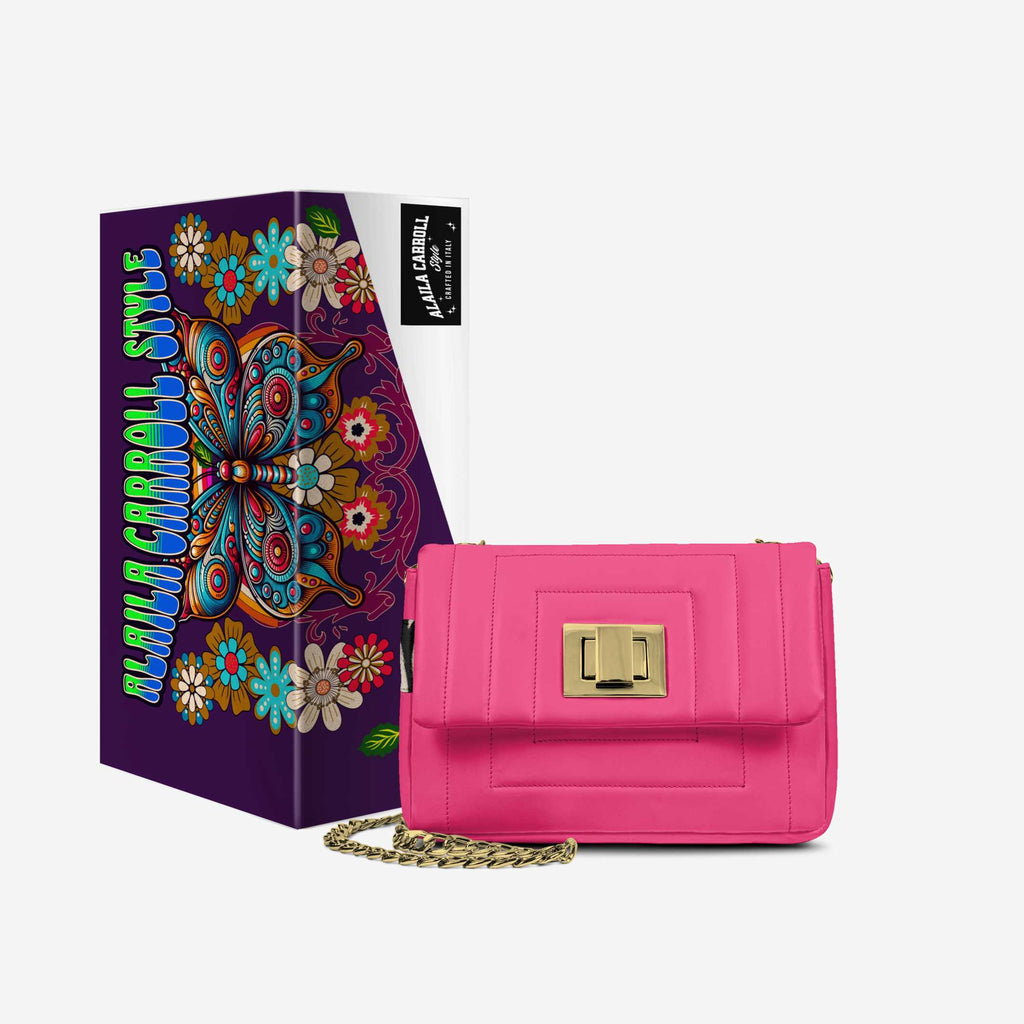 DESIGNER LUXE ELEGANT DRESS BAG Pink, Black, & Zebra Print