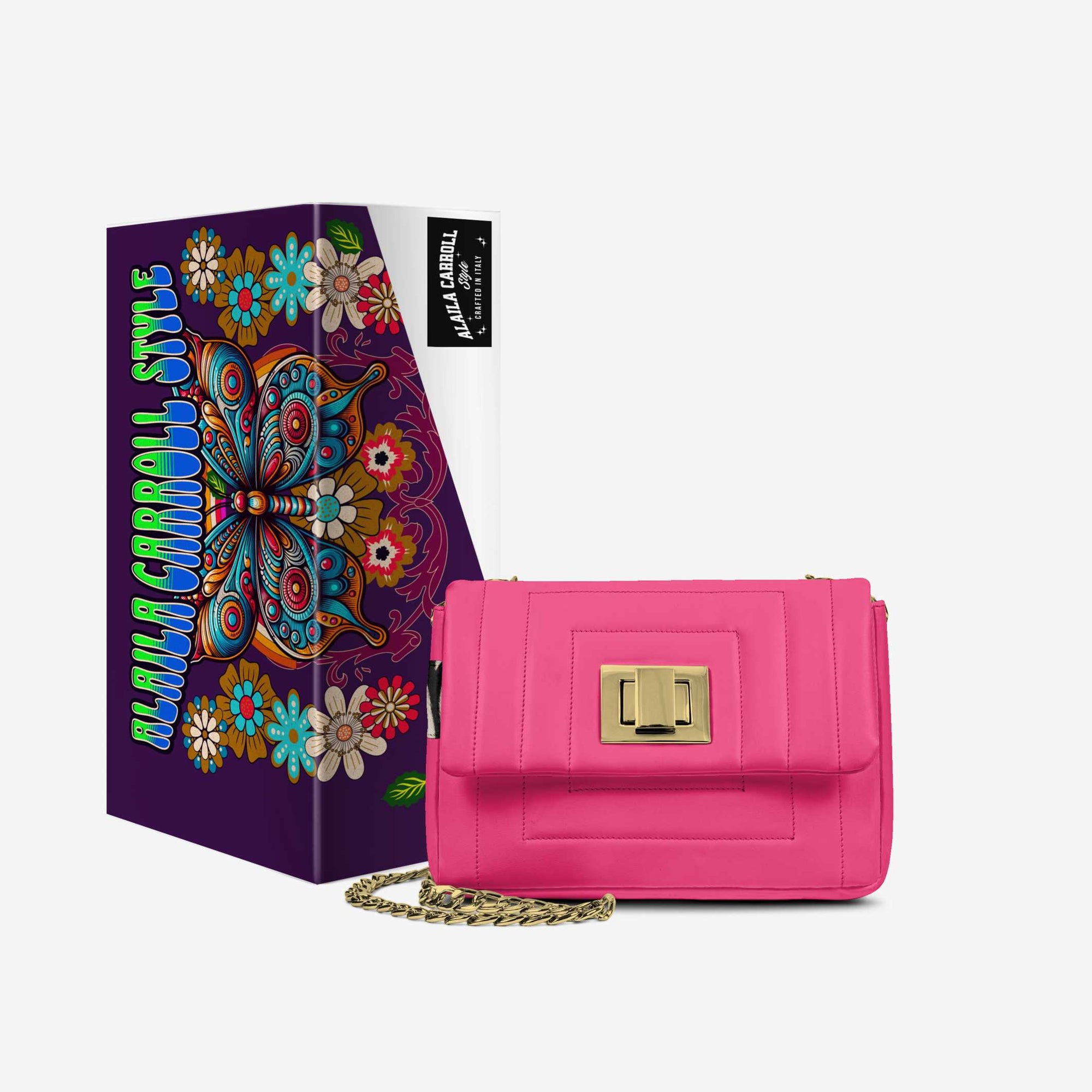 DESIGNER LUXE ELEGANT DRESS BAG Pink, Black, & Zebra Print