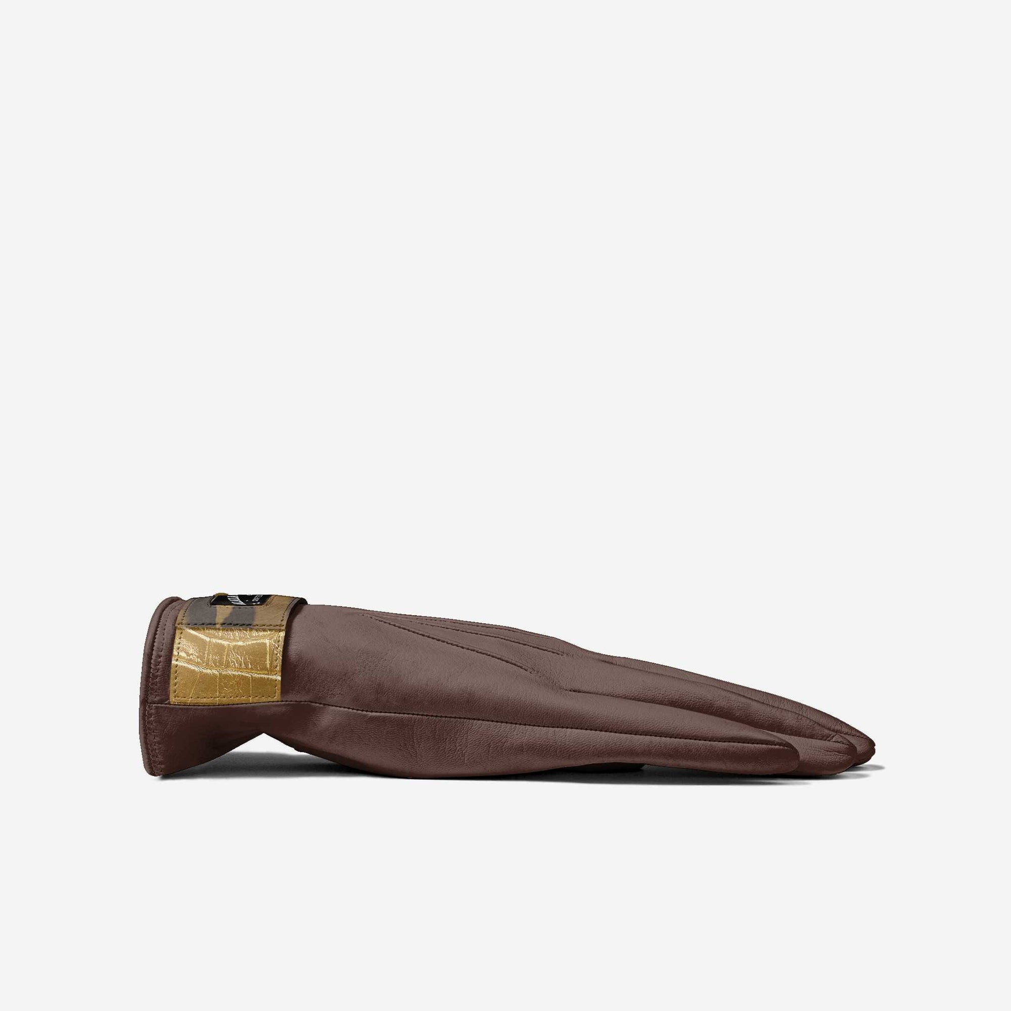 DESIGNER LUXE FASHION GLOVES Brown, Gold, & Leopard