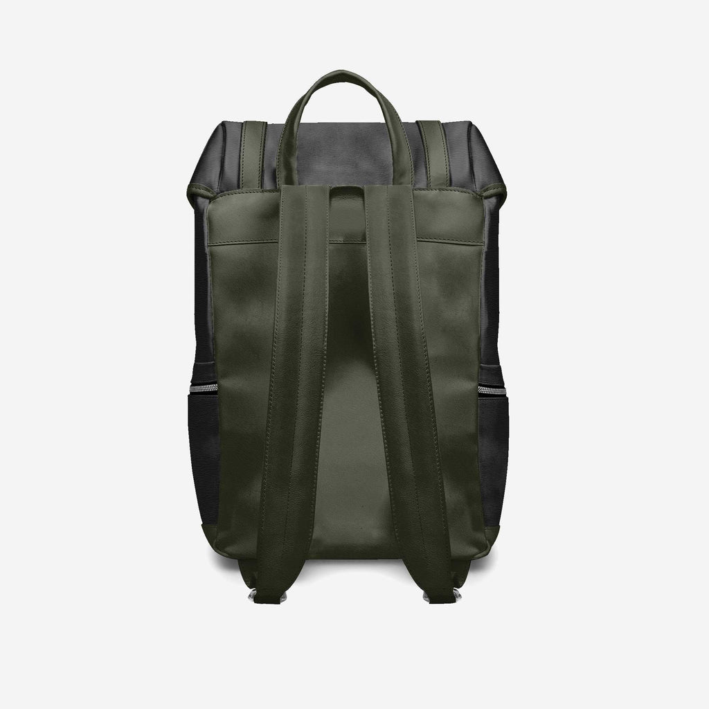 CONTEMPORARY TRAVEL LUXE BACKPACK Black & Silver