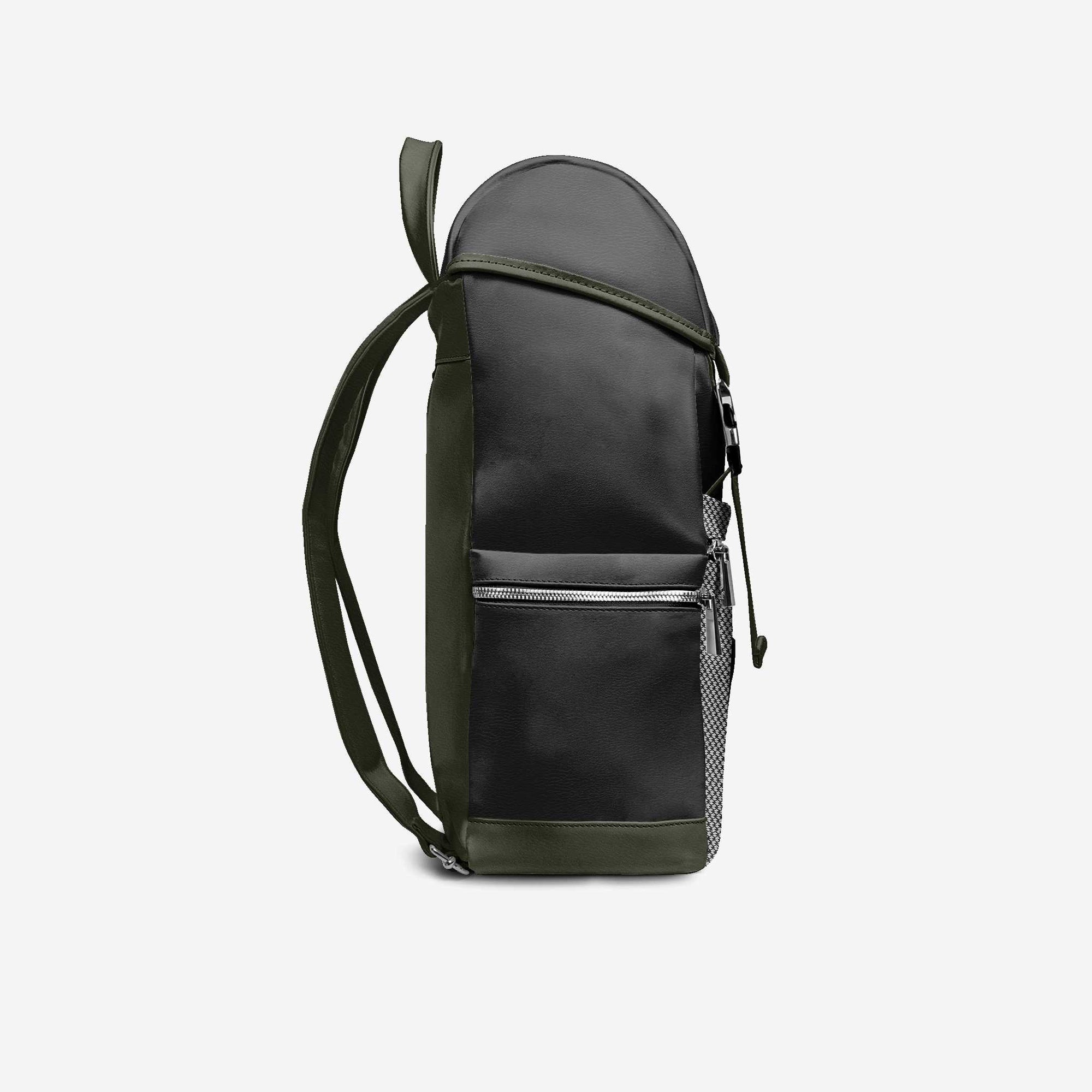 CONTEMPORARY TRAVEL LUXE BACKPACK Black & Silver