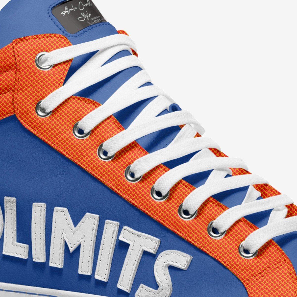 No Limits High Top Blue & Orange