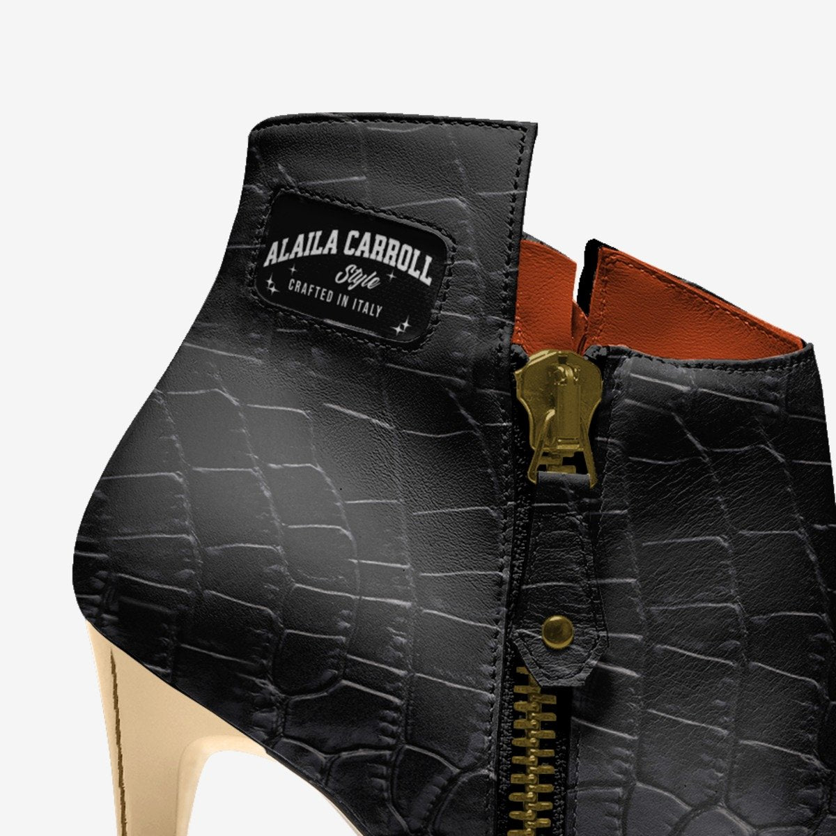 Ankle Boot High Heel Black