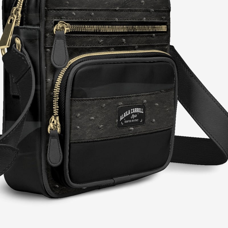 CROSS-BODY DESIGNER SHOULDERBAG Black