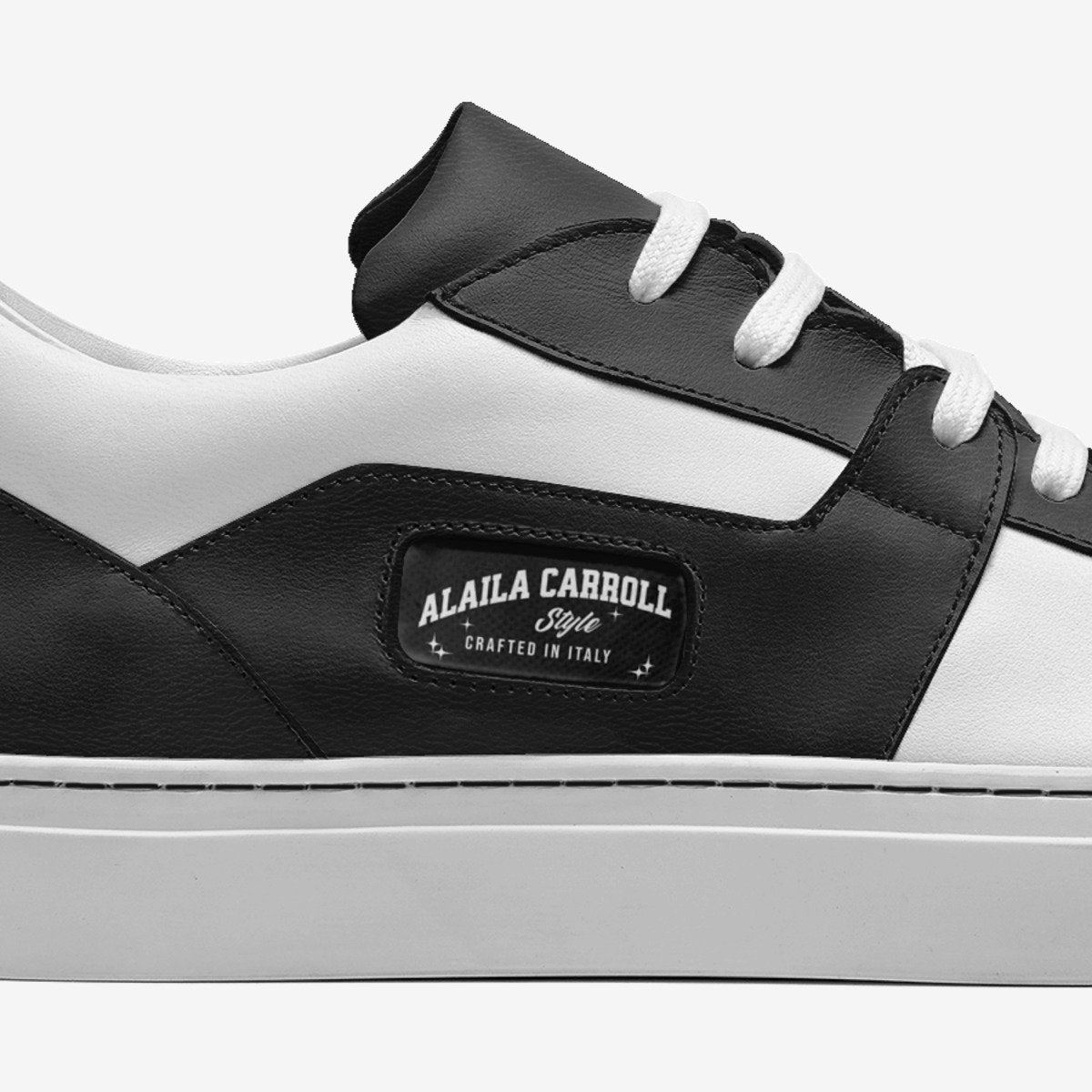 Retro Tennis Style Black & White