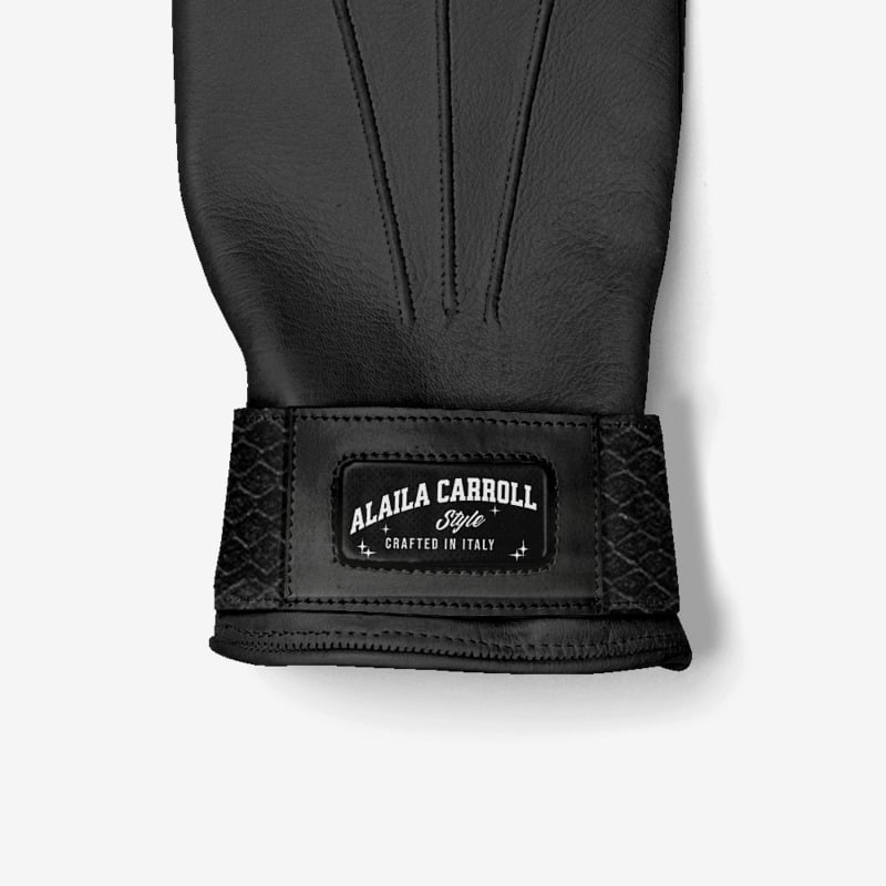 DESIGNER LUXE FASHION GLOVES Black