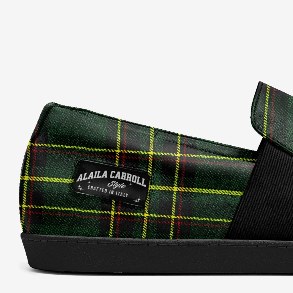 Elegant Slip-On Scottish Green