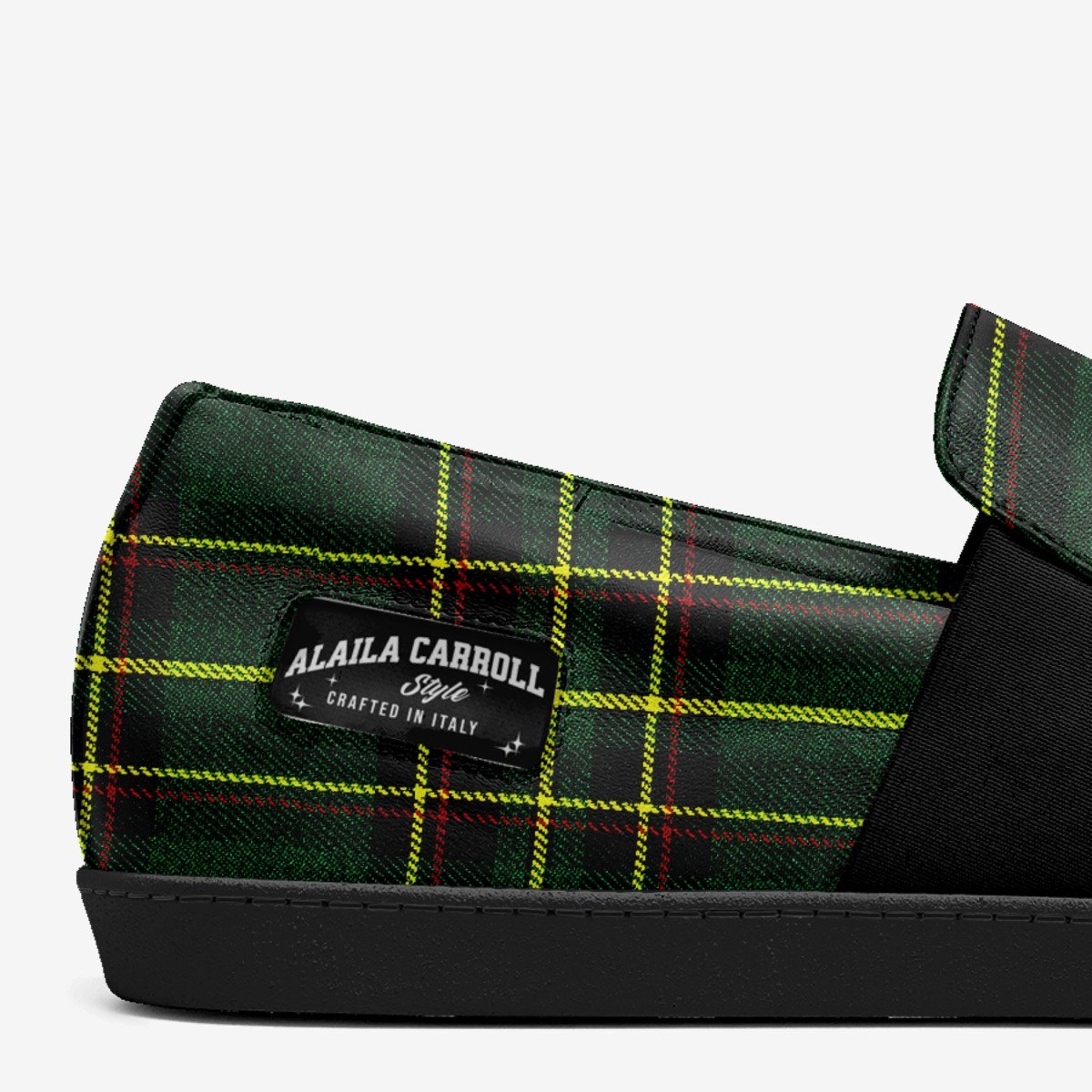 Elegant Slip-On Scottish Green