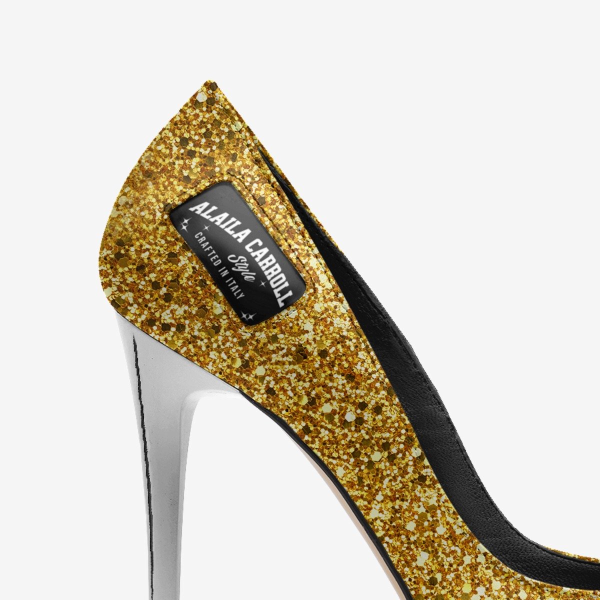 Full Cut High Heel Gold