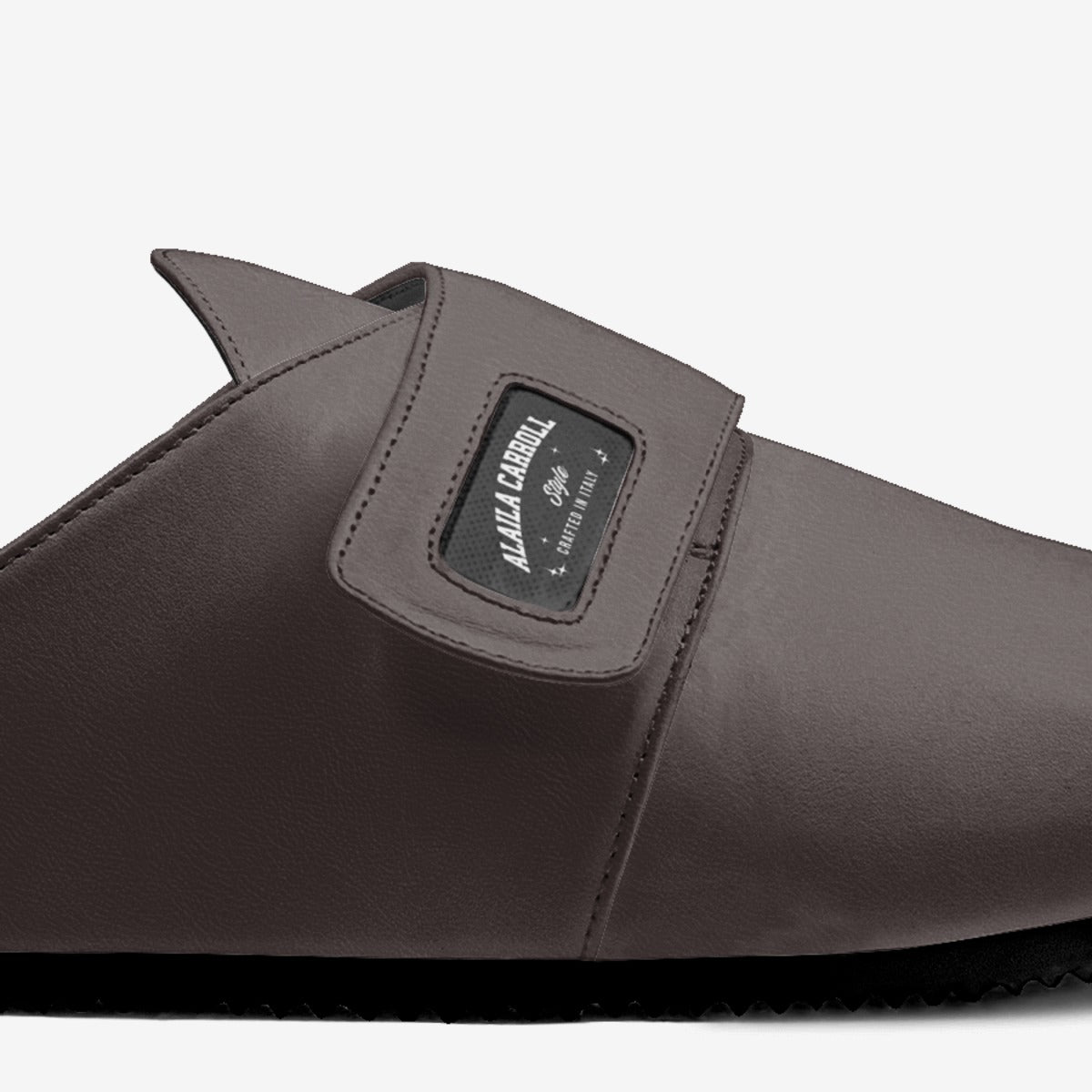 MINIMAL DESIGN SANDAL – Tobacco Leather
