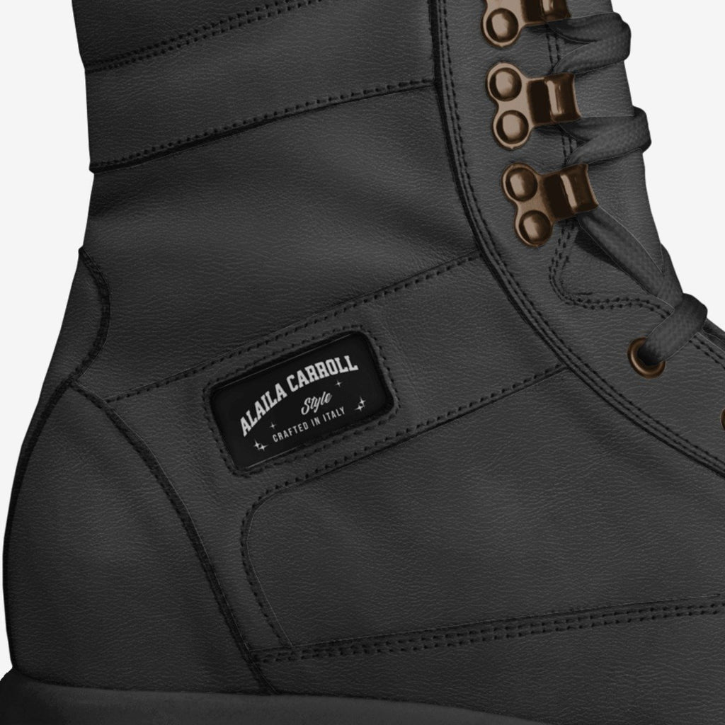 Hi Top Walking Sneaker Black on Black