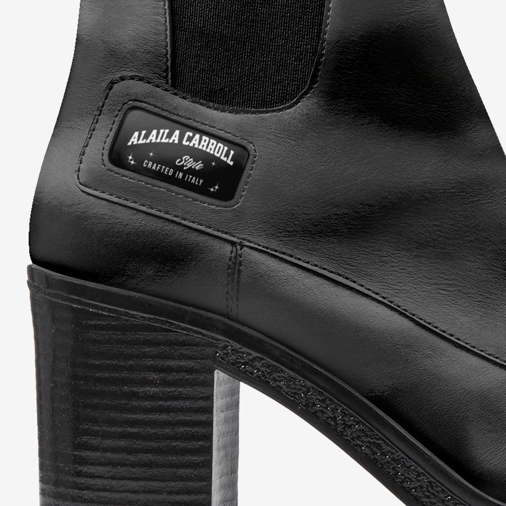 Slip-On Designer Boot Black