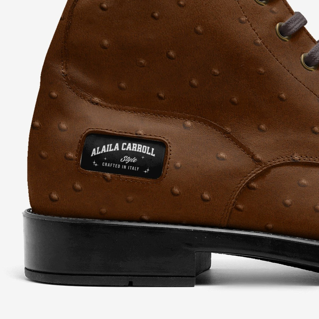 Elegant Biker Boot Brown