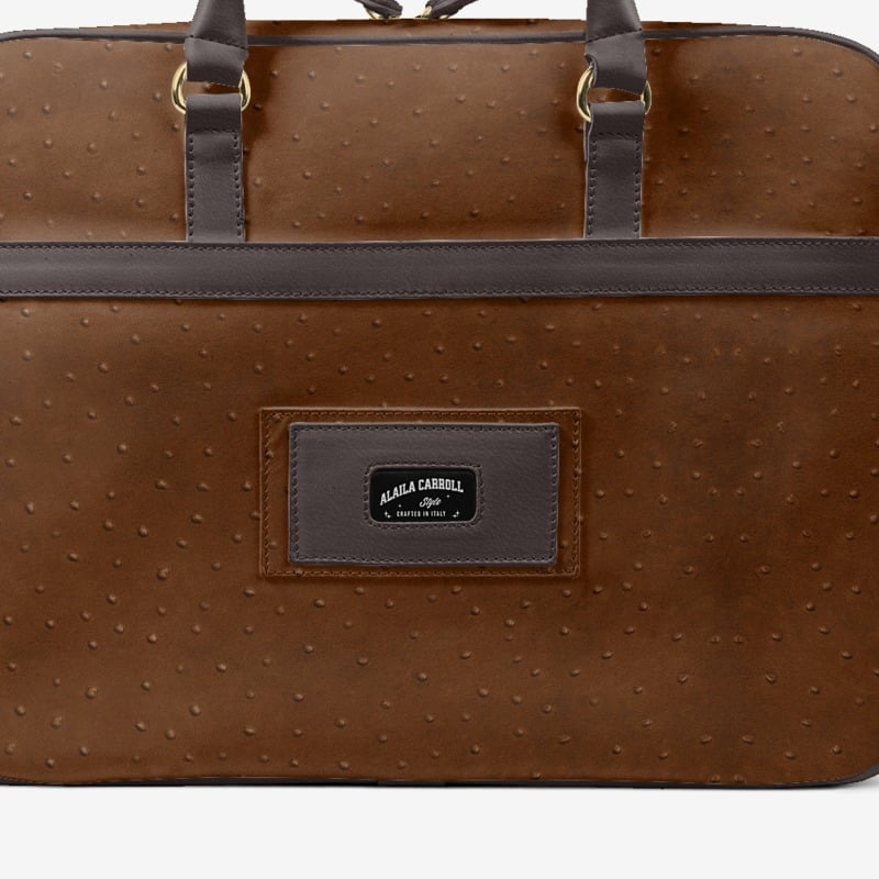 DESIGNER LUXURY URBAN WORK BAG Brown