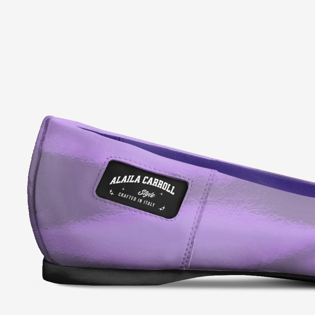 Bow Ballerina Flat, Lavender | Elegant Italian Women’s Flats | Alaila Carroll Style