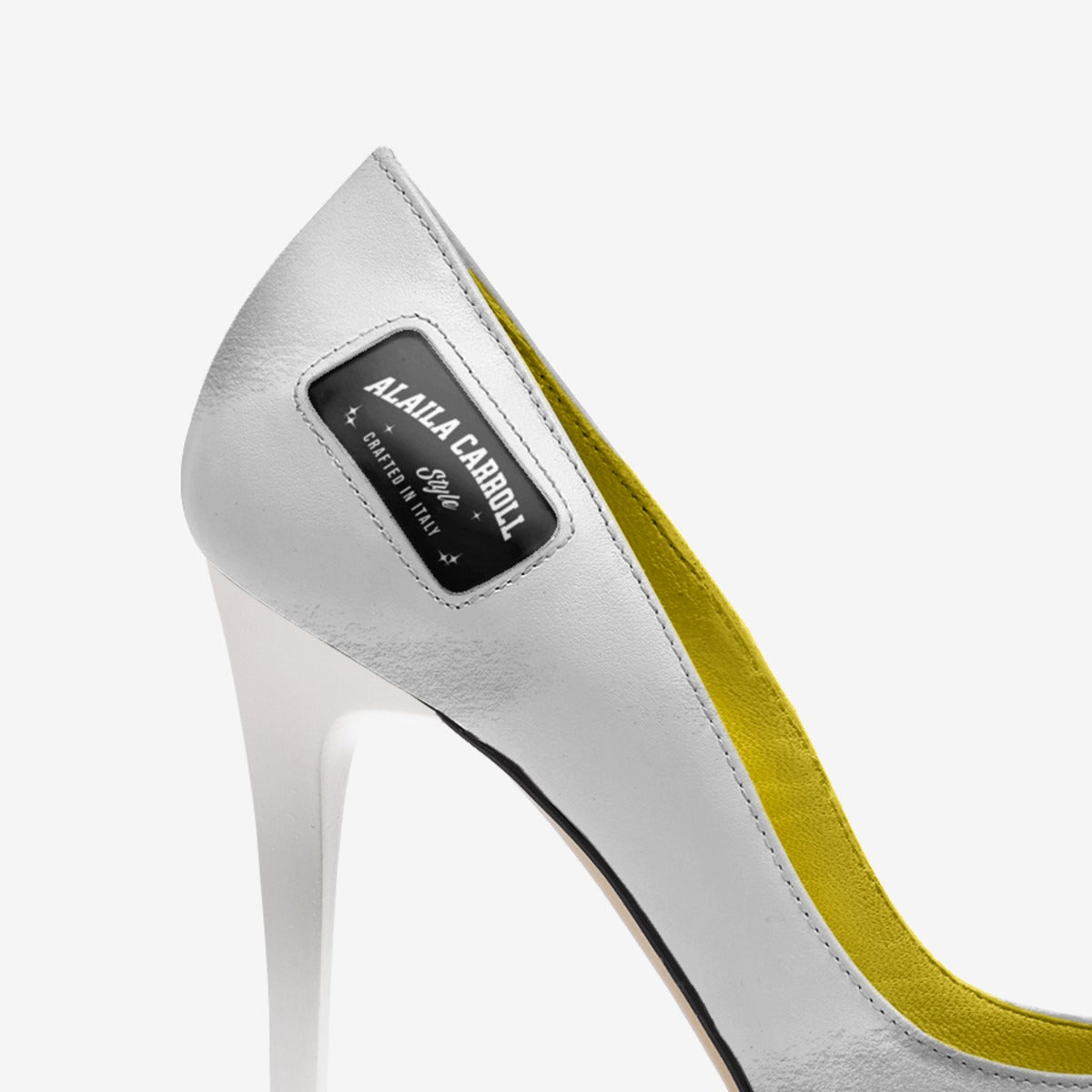 FULL CUT HIGH HEEL – White