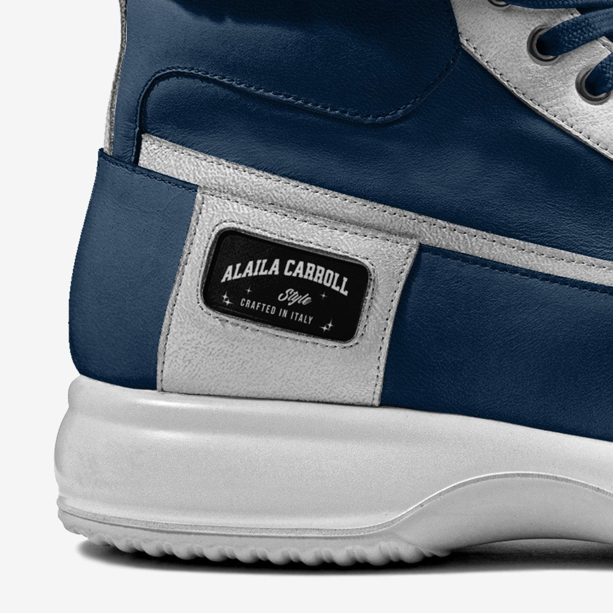 ACCESSORY HIGH TOP Navy & Silver