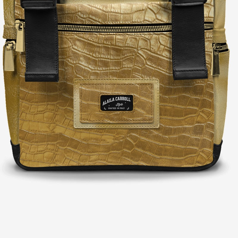 MODERN TRAVEL LUXE BACKPACK – Gold